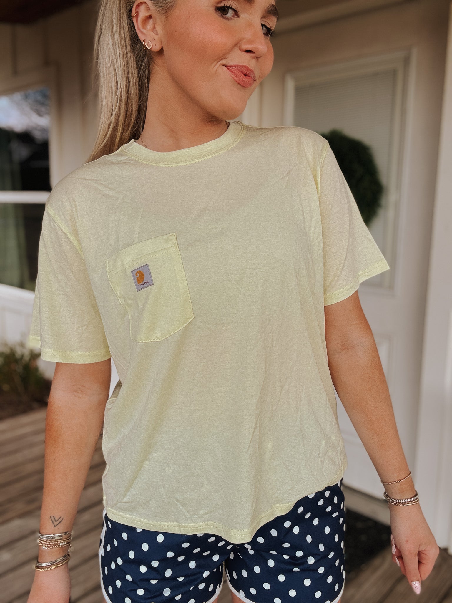 Carhartt Women's TENCEL™ Fiber Series Loose Tee - Yellow