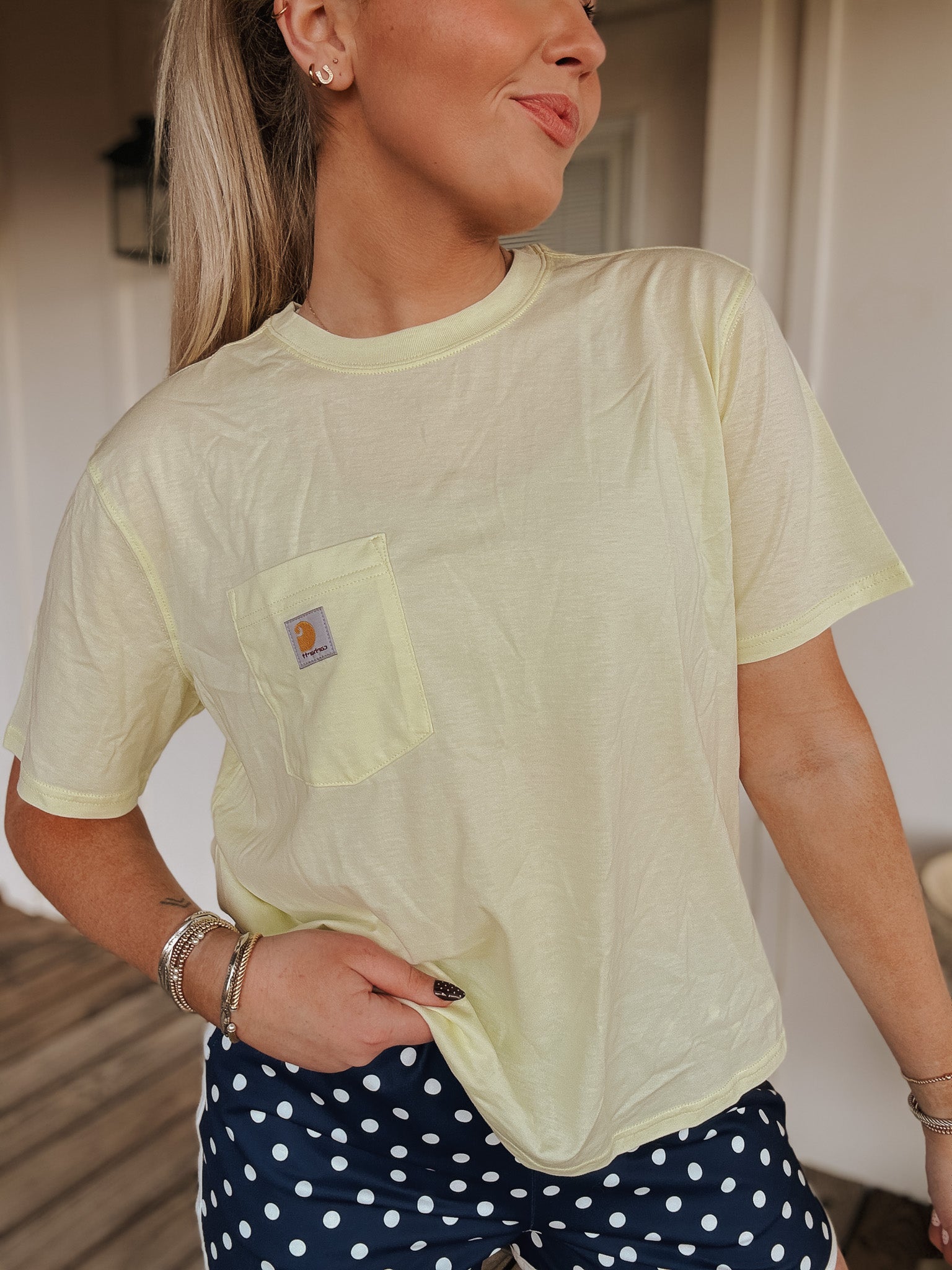 Carhartt Women's TENCEL™ Fiber Series Loose Tee - Yellow