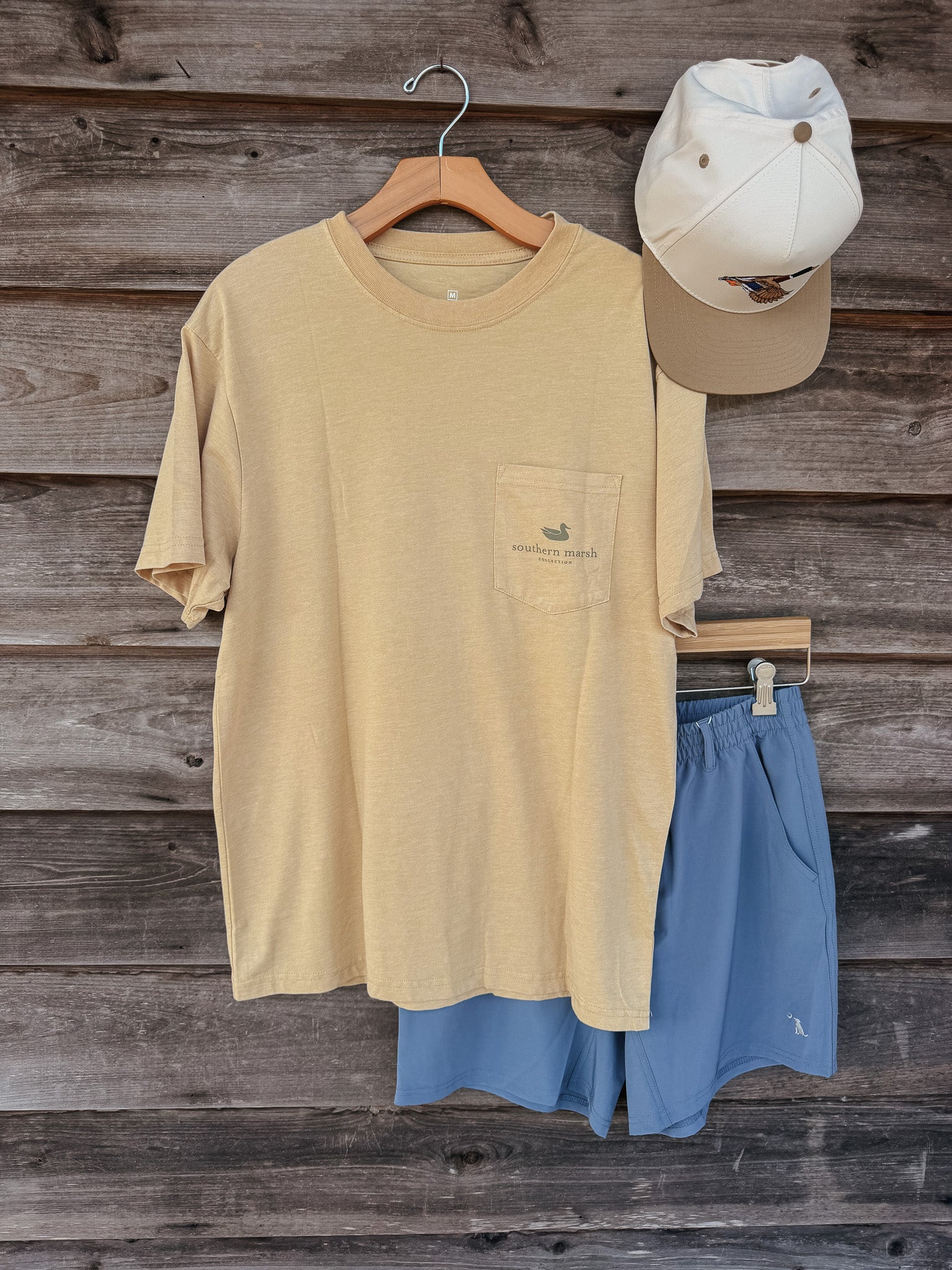 Southern Marsh Experience Authentic Seawash T-Shirt