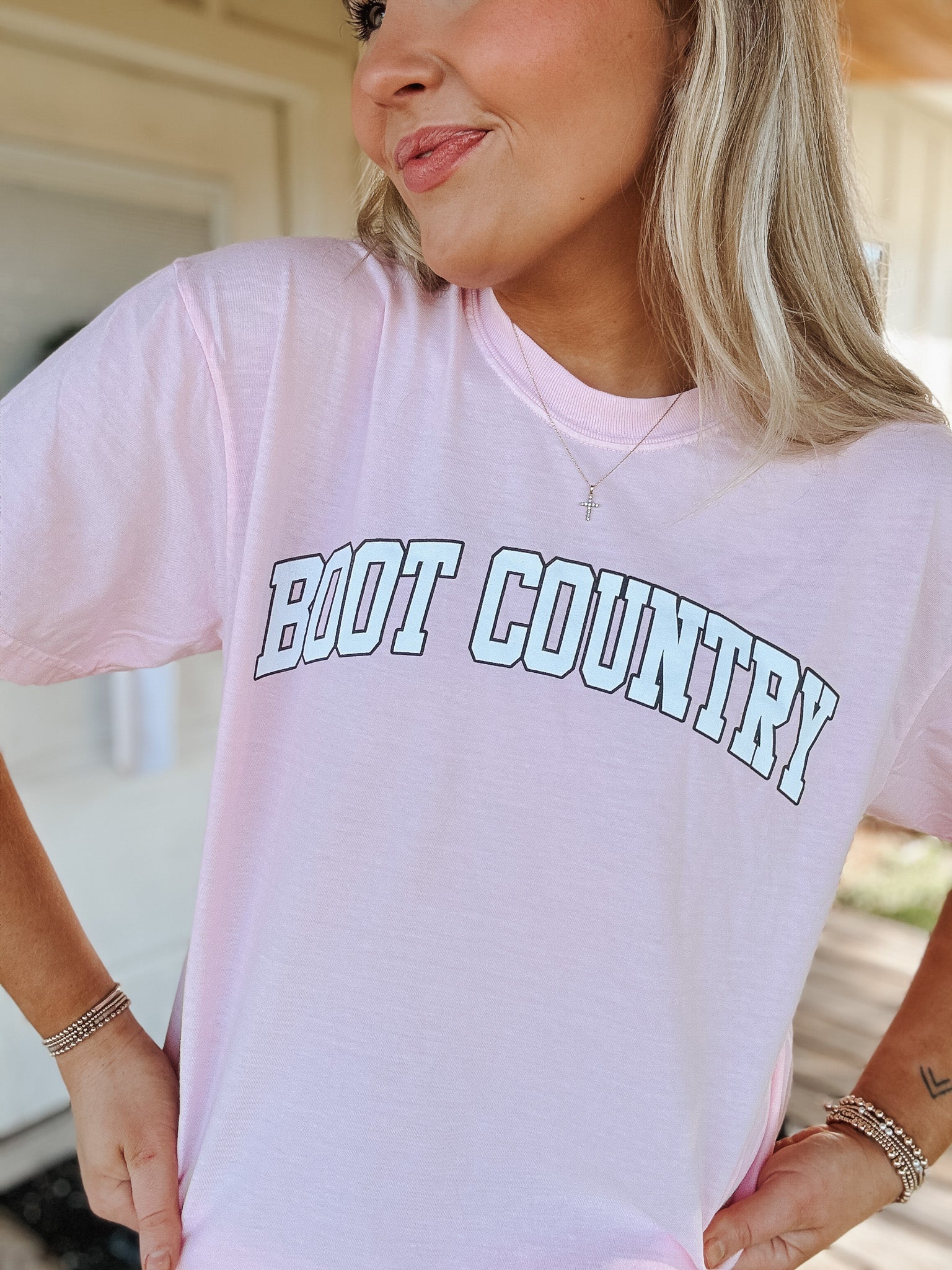Boot Country Blossom Tee