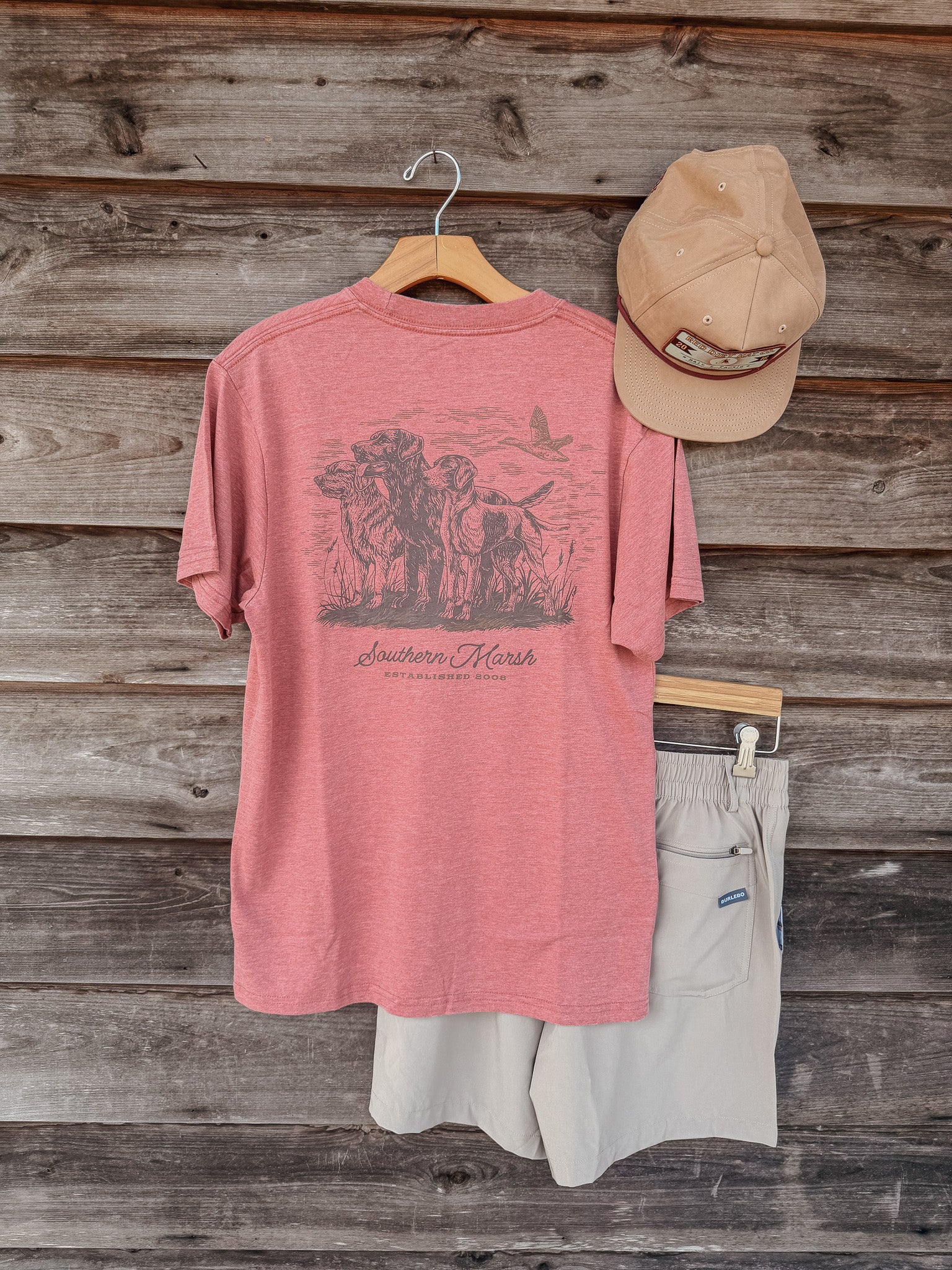Southern Marsh At The Ready Seawash T-Shirt