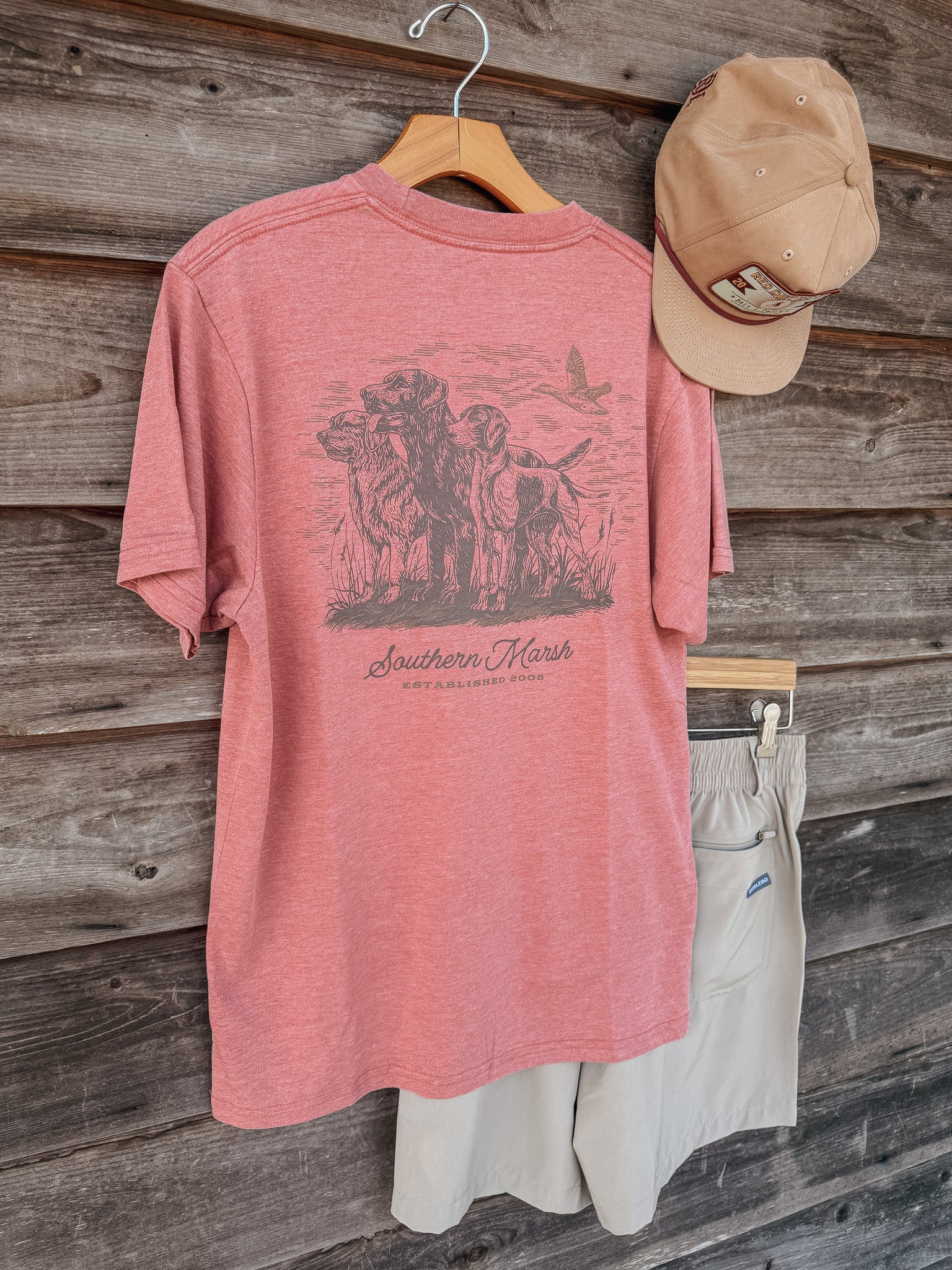 Southern Marsh At The Ready Seawash T-Shirt