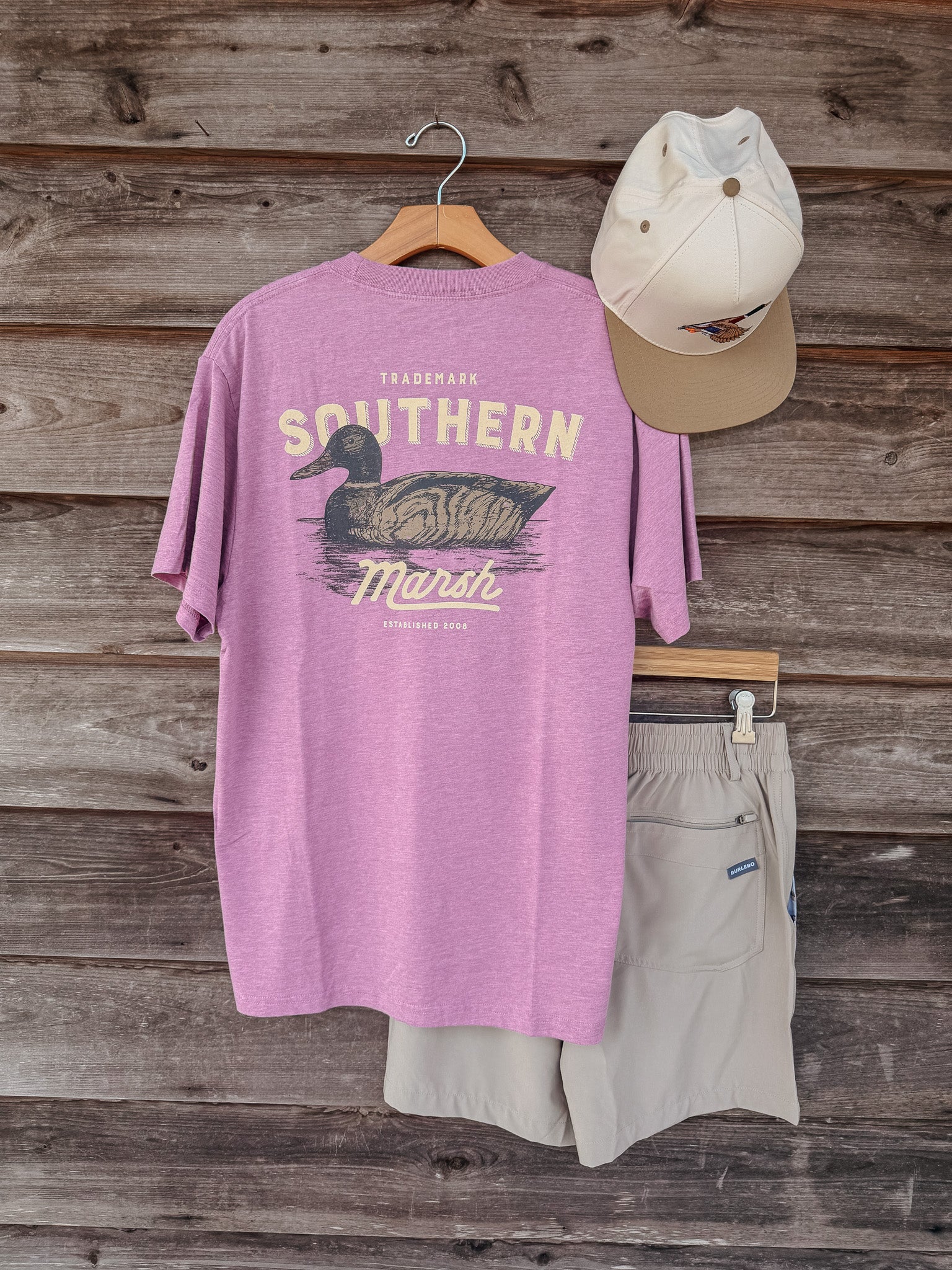 Southern Marsh Vintage Duck Decoy Seawash T-Shirt