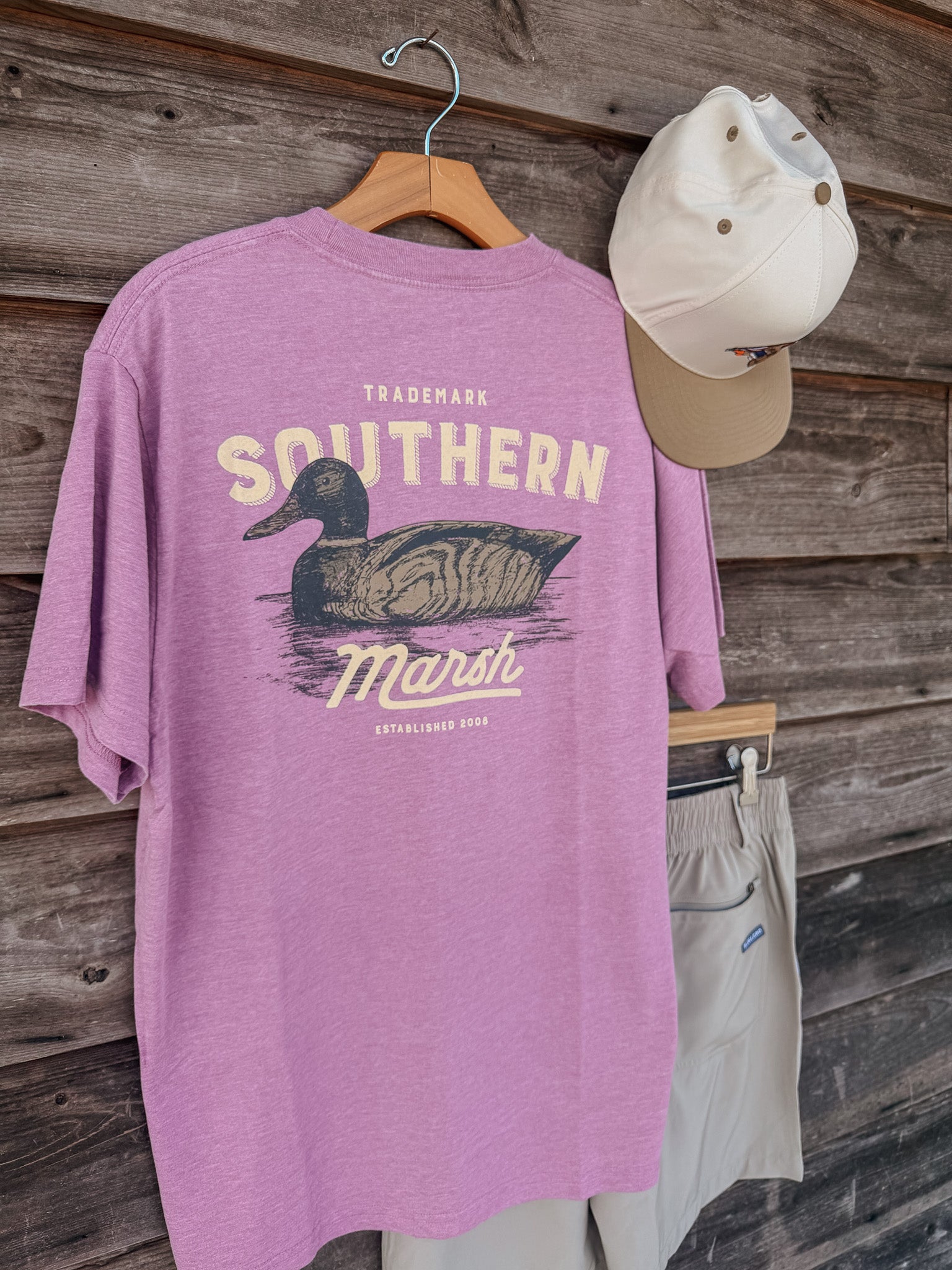 Southern Marsh Vintage Duck Decoy Seawash T-Shirt