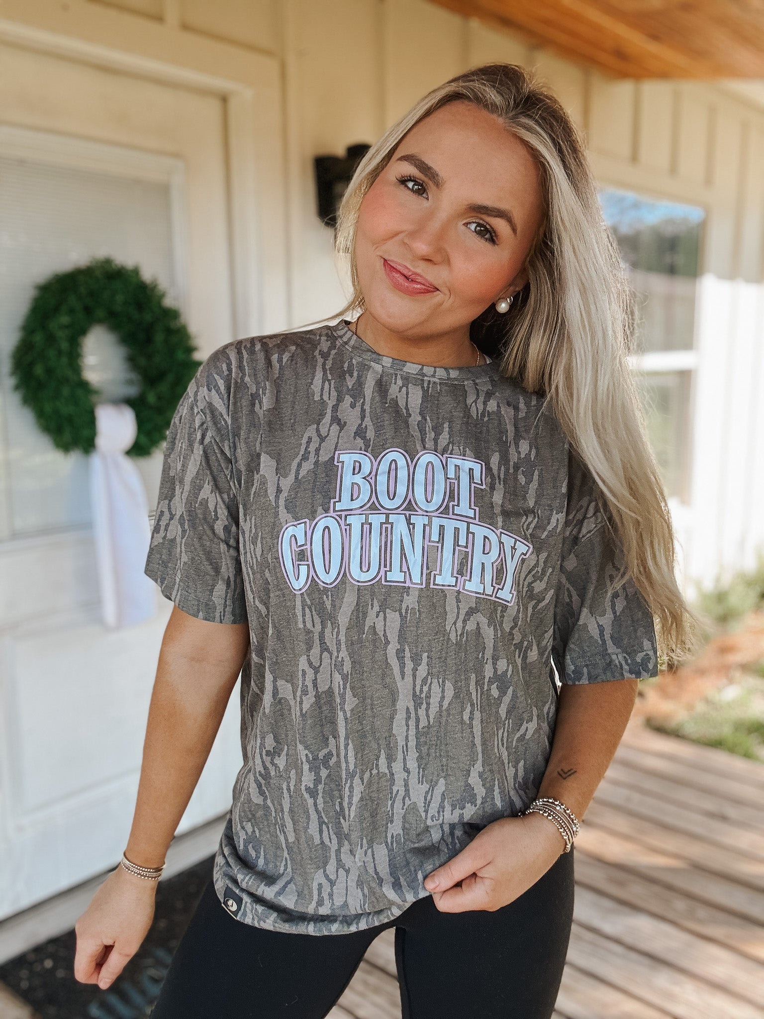 Boot Country Bottomland Camo Tee