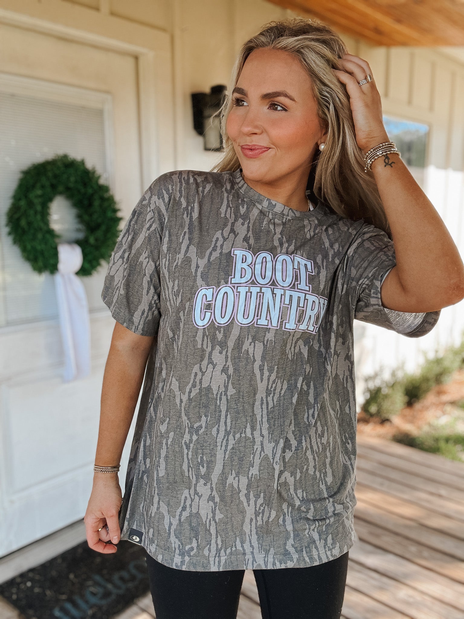 Boot Country Bottomland Camo Tee
