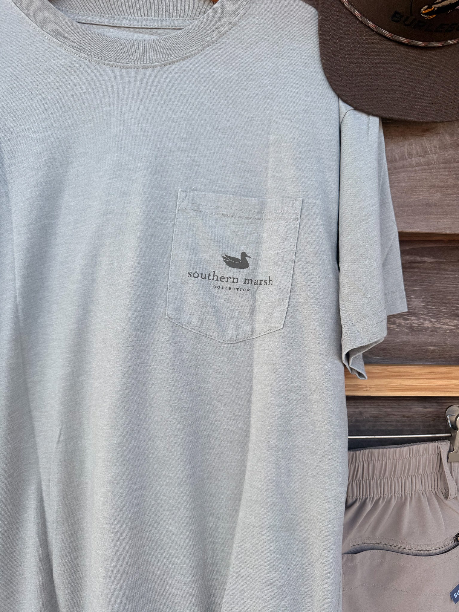 Southern Marsh Camo Shield Seawash T-Shirt