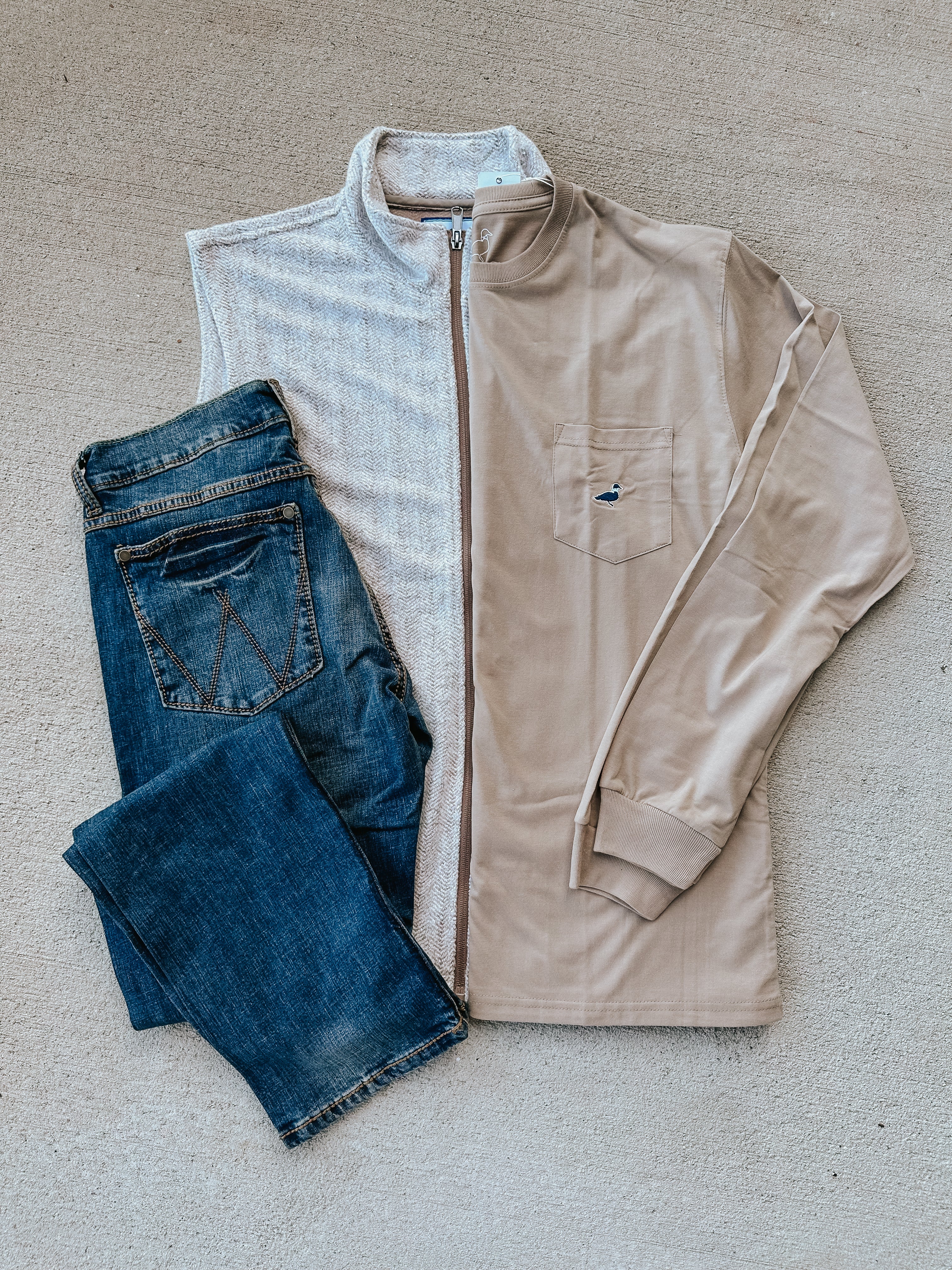 Men's Properly Tied Upland Vest in Cream