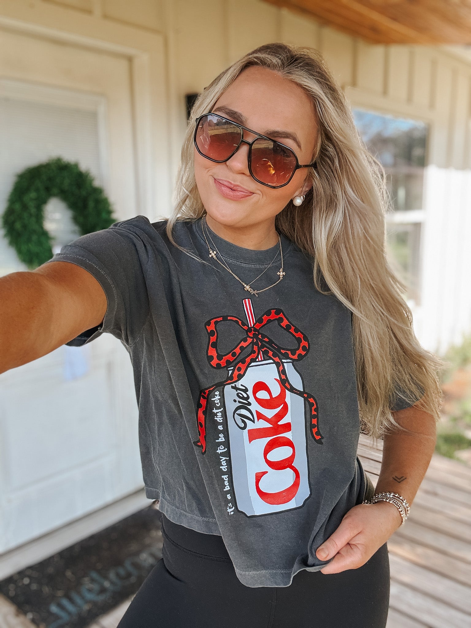 Diet Coke Crop Tee