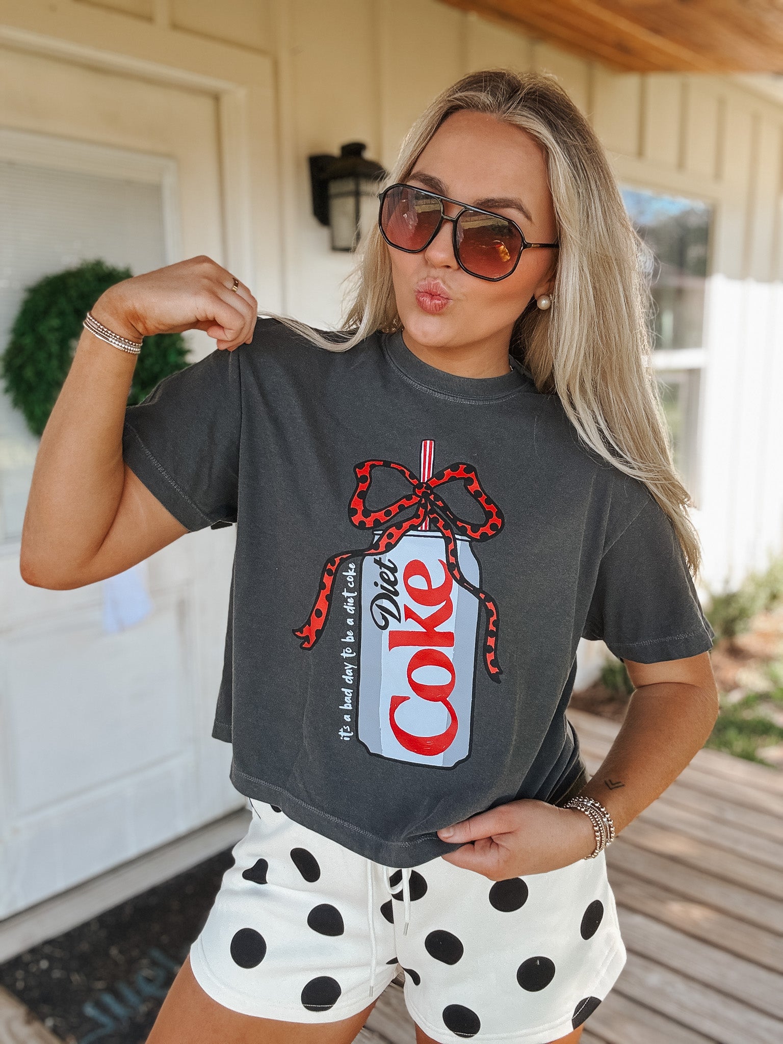 Diet Coke Crop Tee