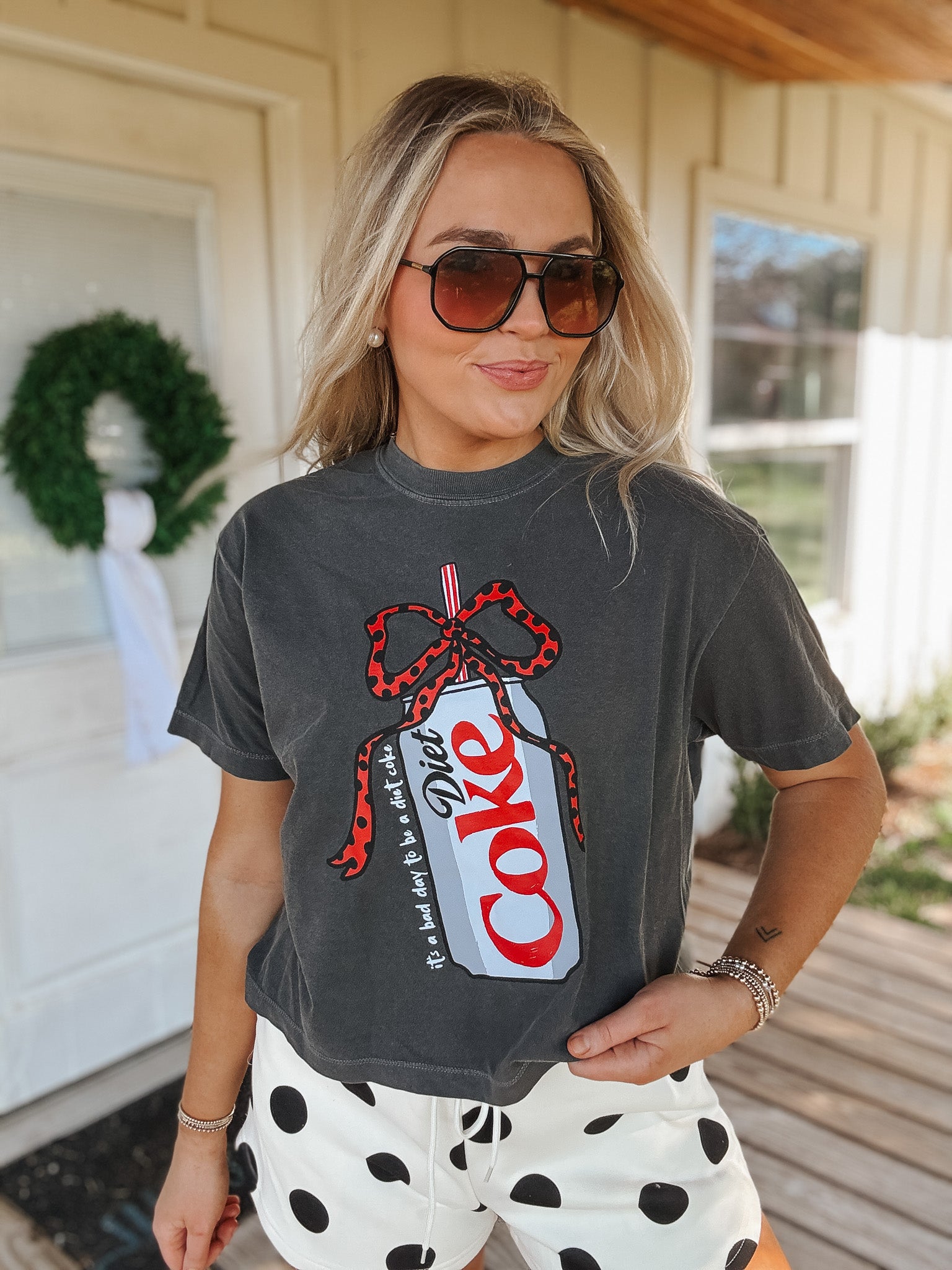 Diet Coke Crop Tee