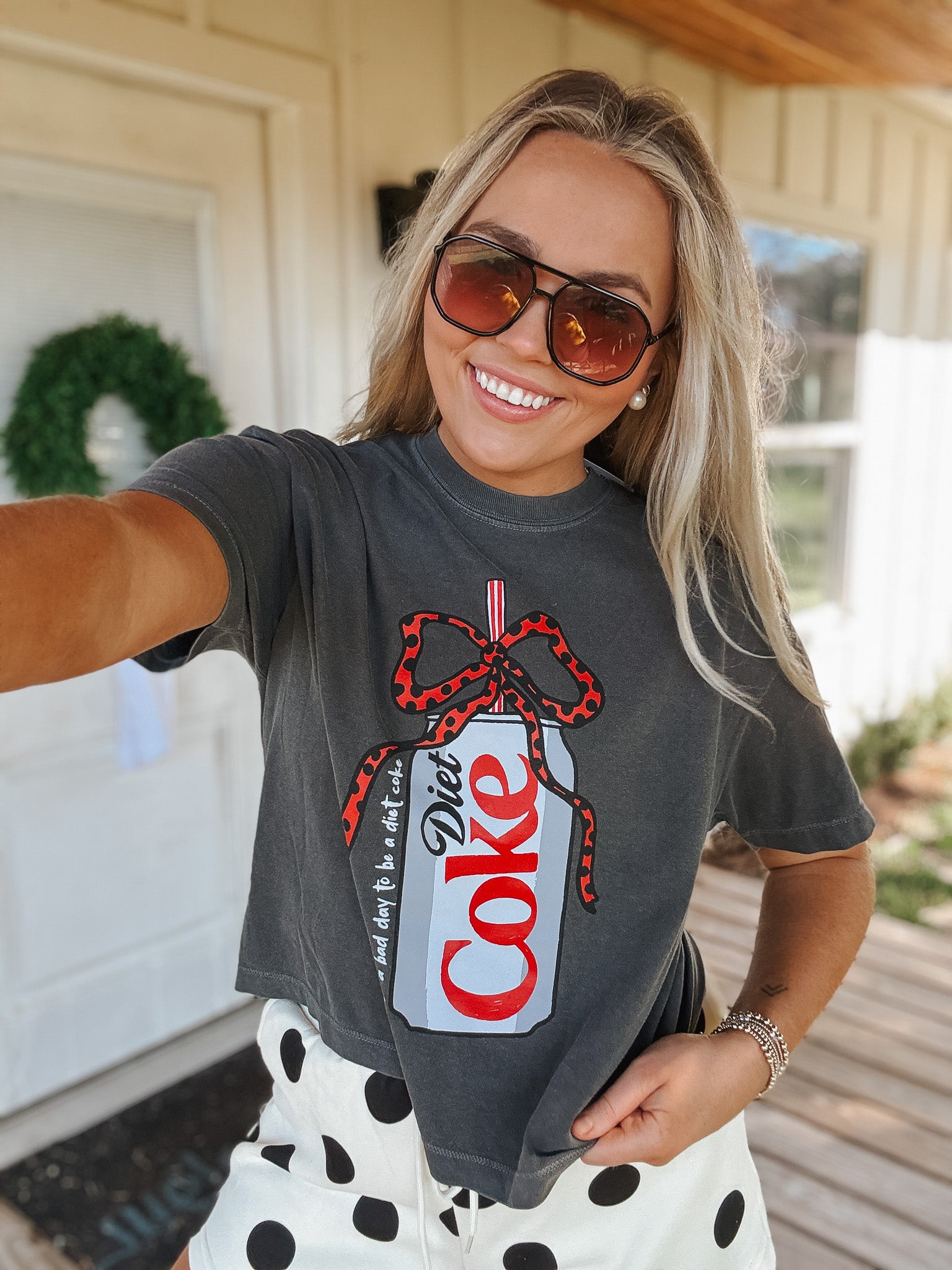 Diet Coke Crop Tee