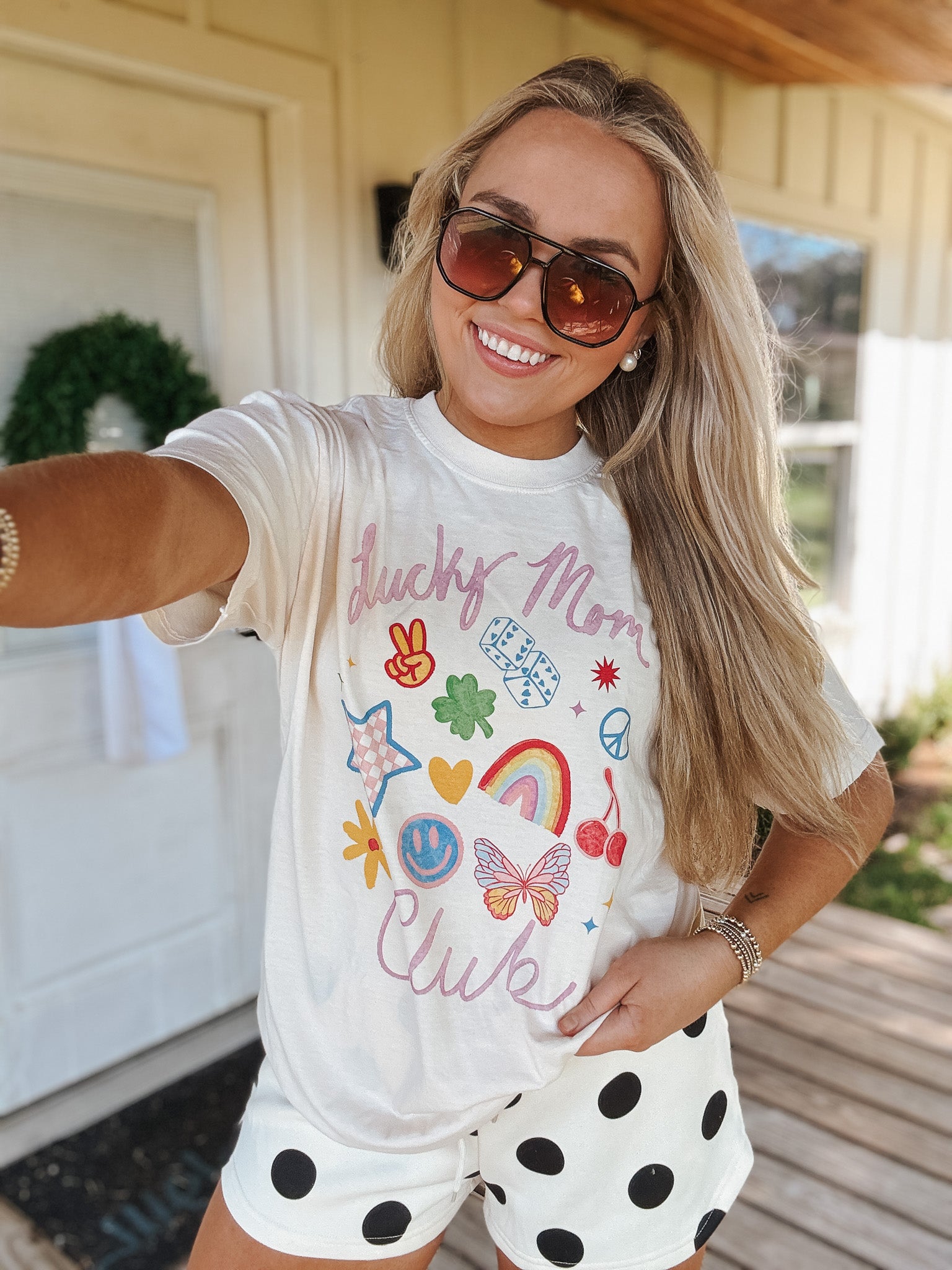 Lucky Mom Club Tee