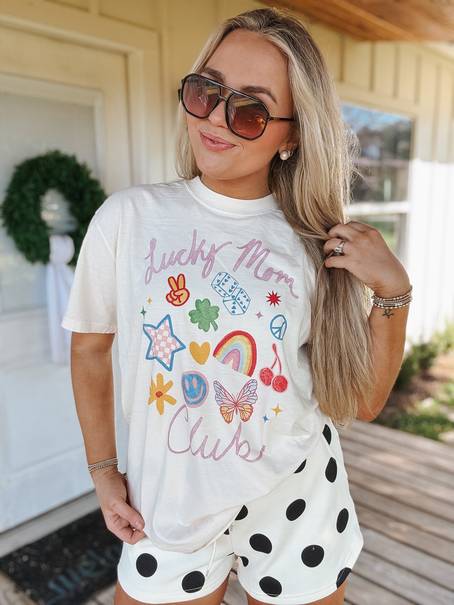Lucky Mom Club Tee