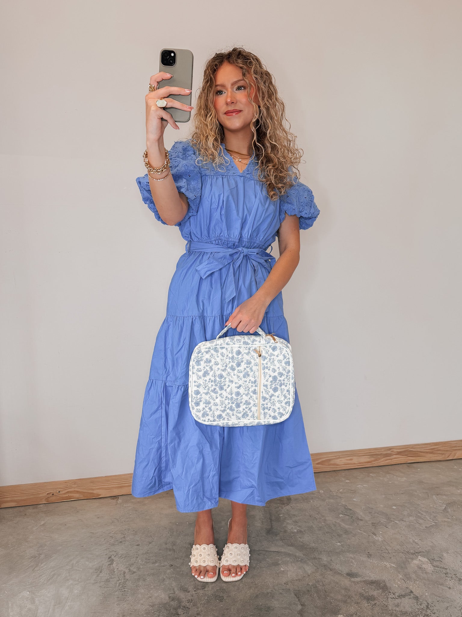 Everyday Darling Dress in Blue