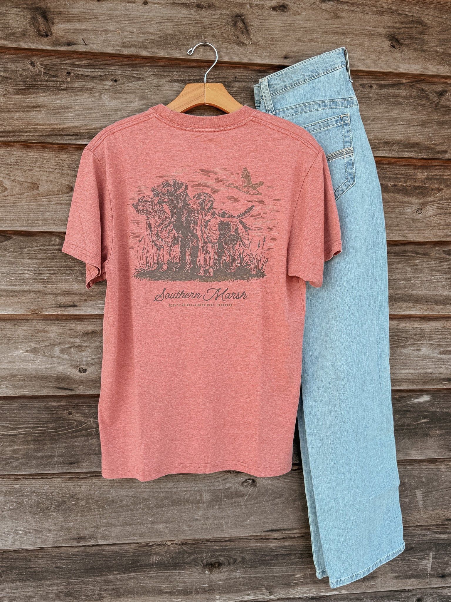 Southern Marsh At The Ready Seawash T-Shirt