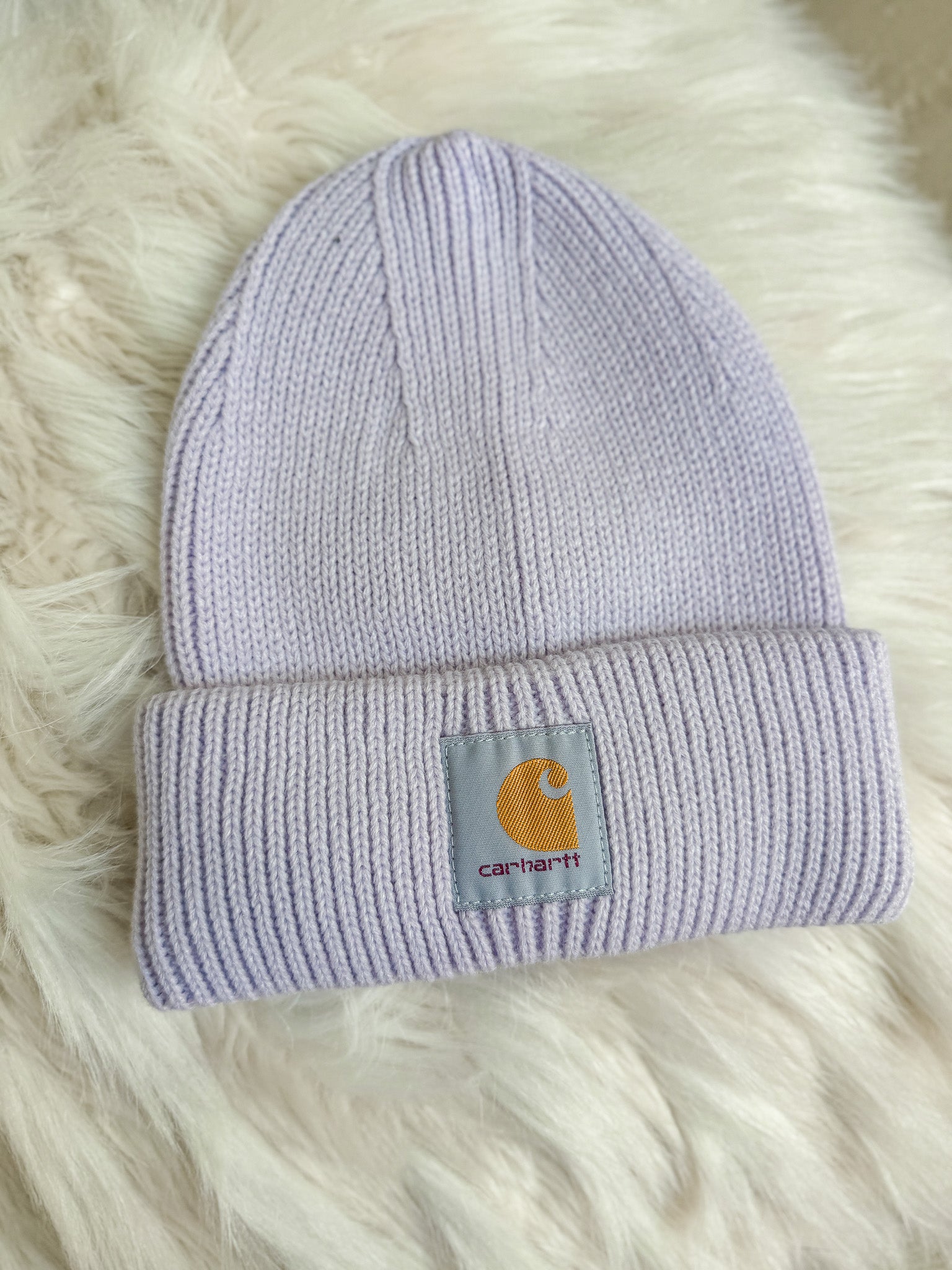 Women's Carhartt Rib Knit Beanie in Mica