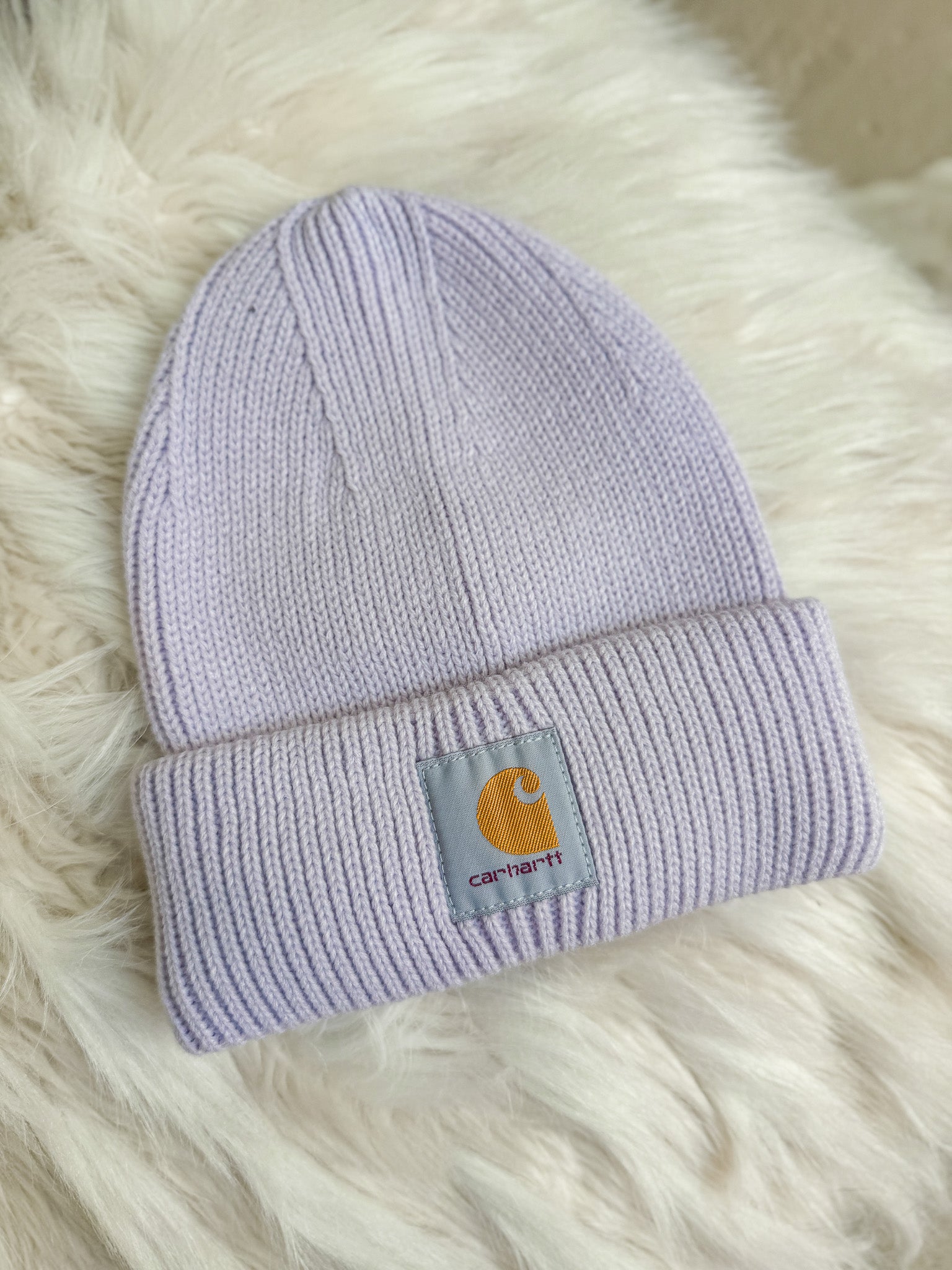 Women's Carhartt Rib Knit Beanie in Mica