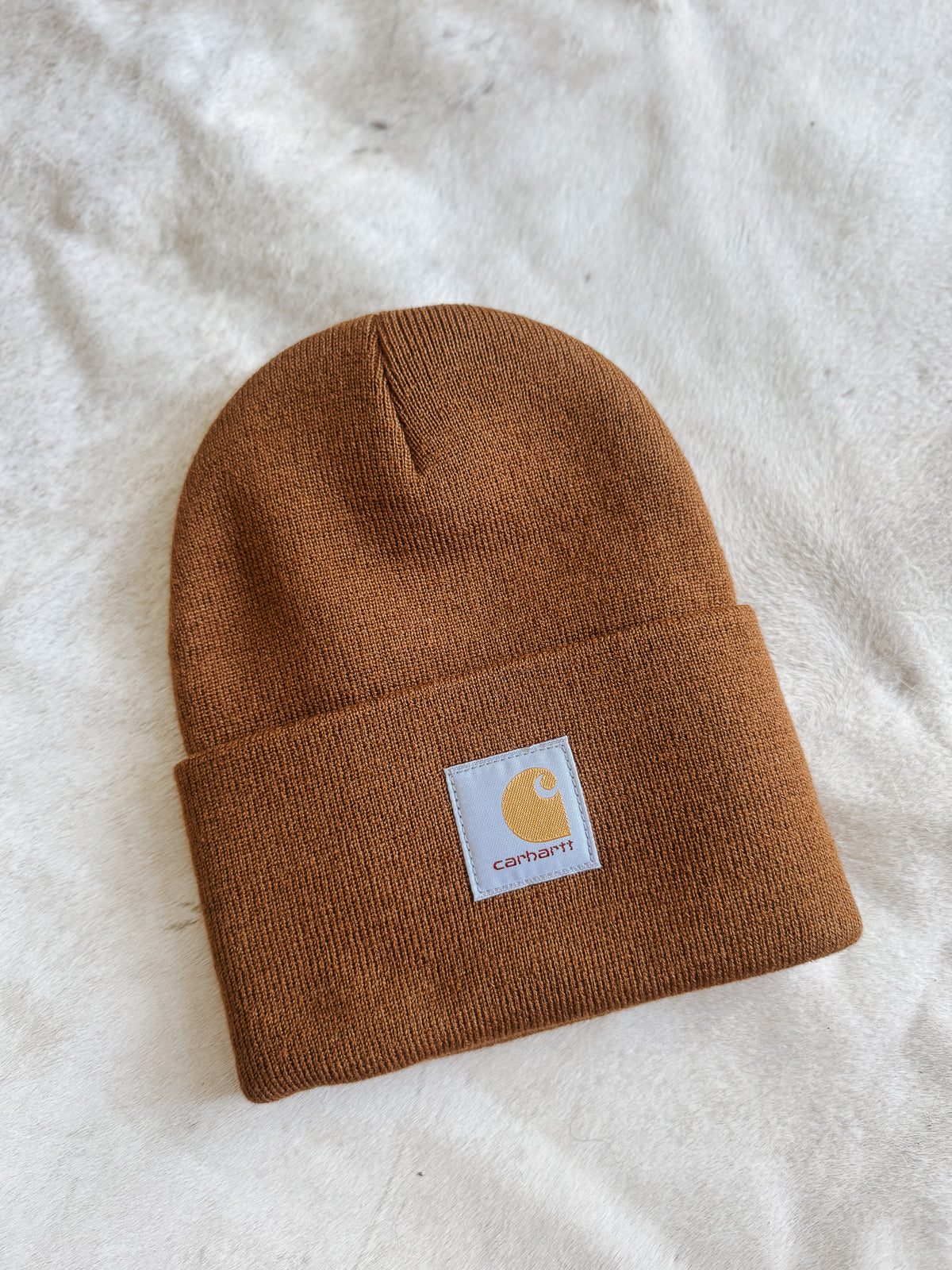 Carhartt | Knit Cuffed Beanie in Brown
