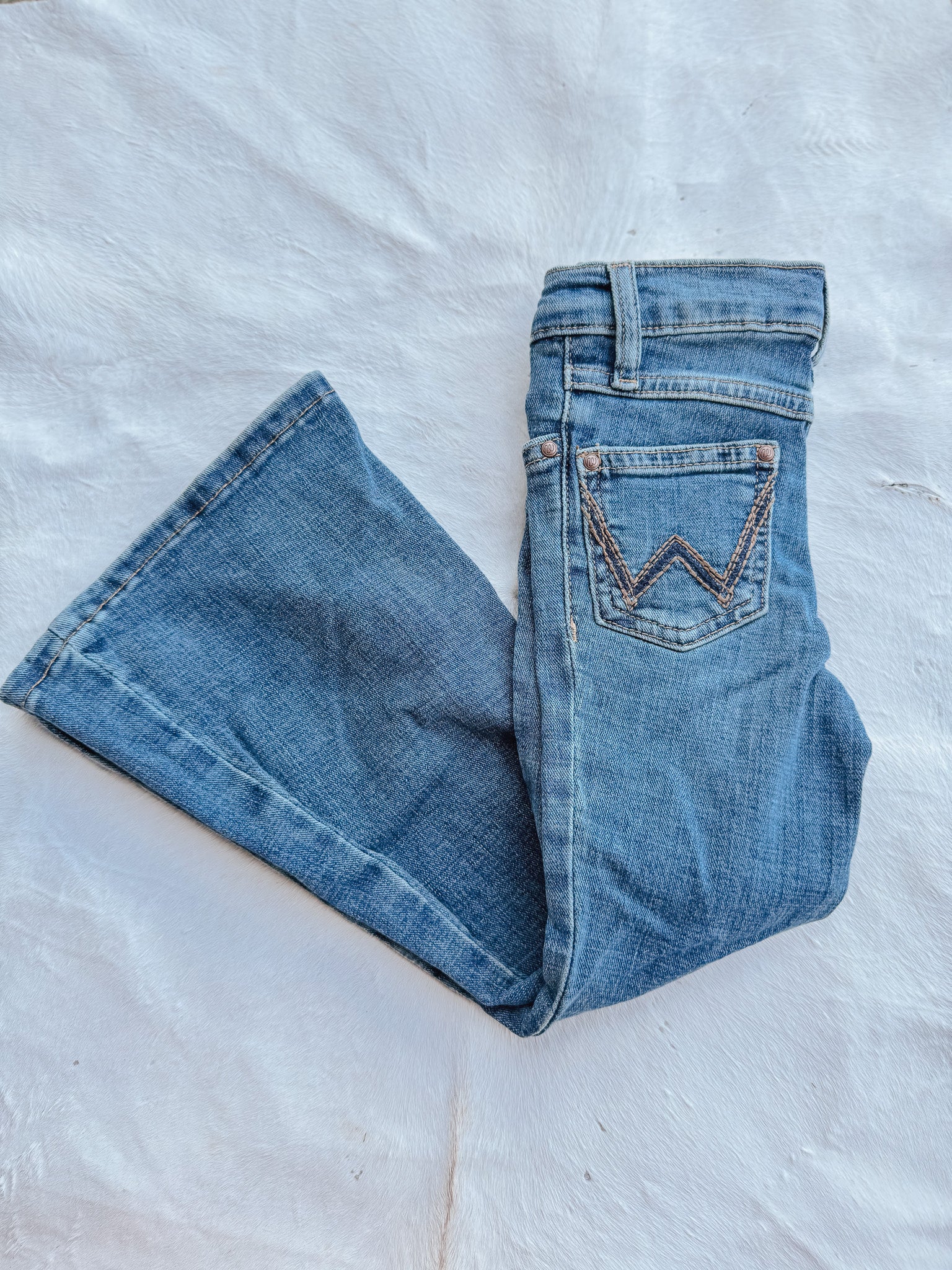 Girl's Wrangler Flare Jeans