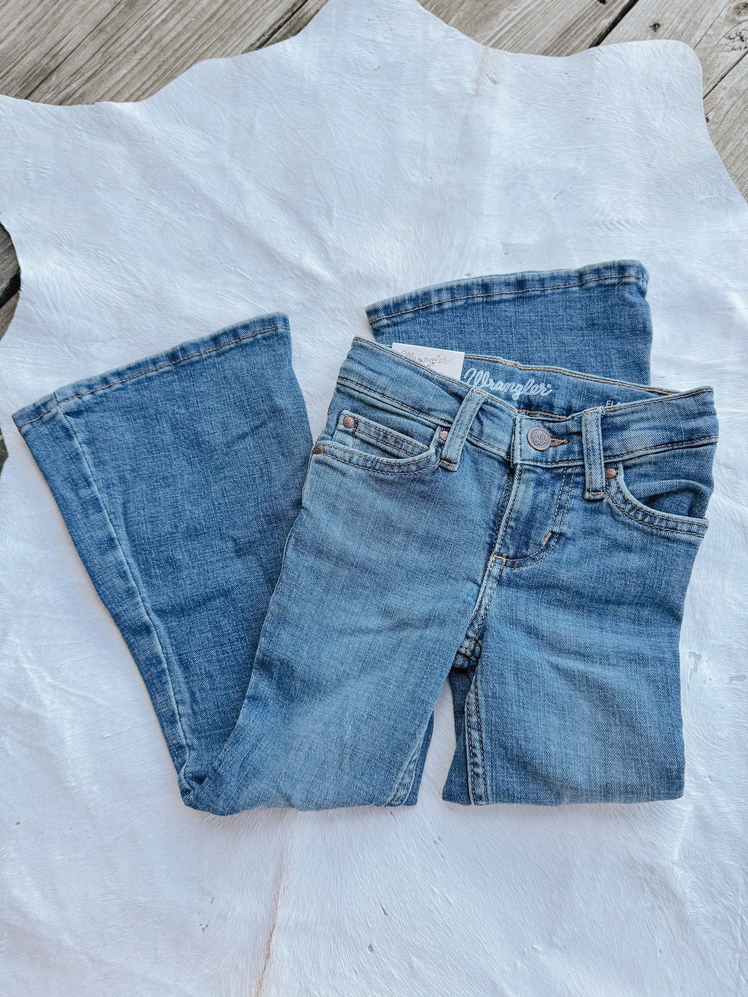 Girl's Wrangler Flare Jeans