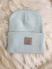 Carhartt Knit Cuffed Beanie in Early Fog