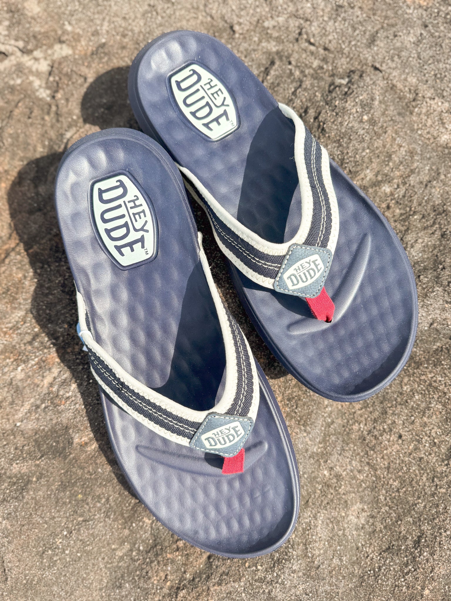 Men's Hey Dude Myers Flip Americana Navy Speckle