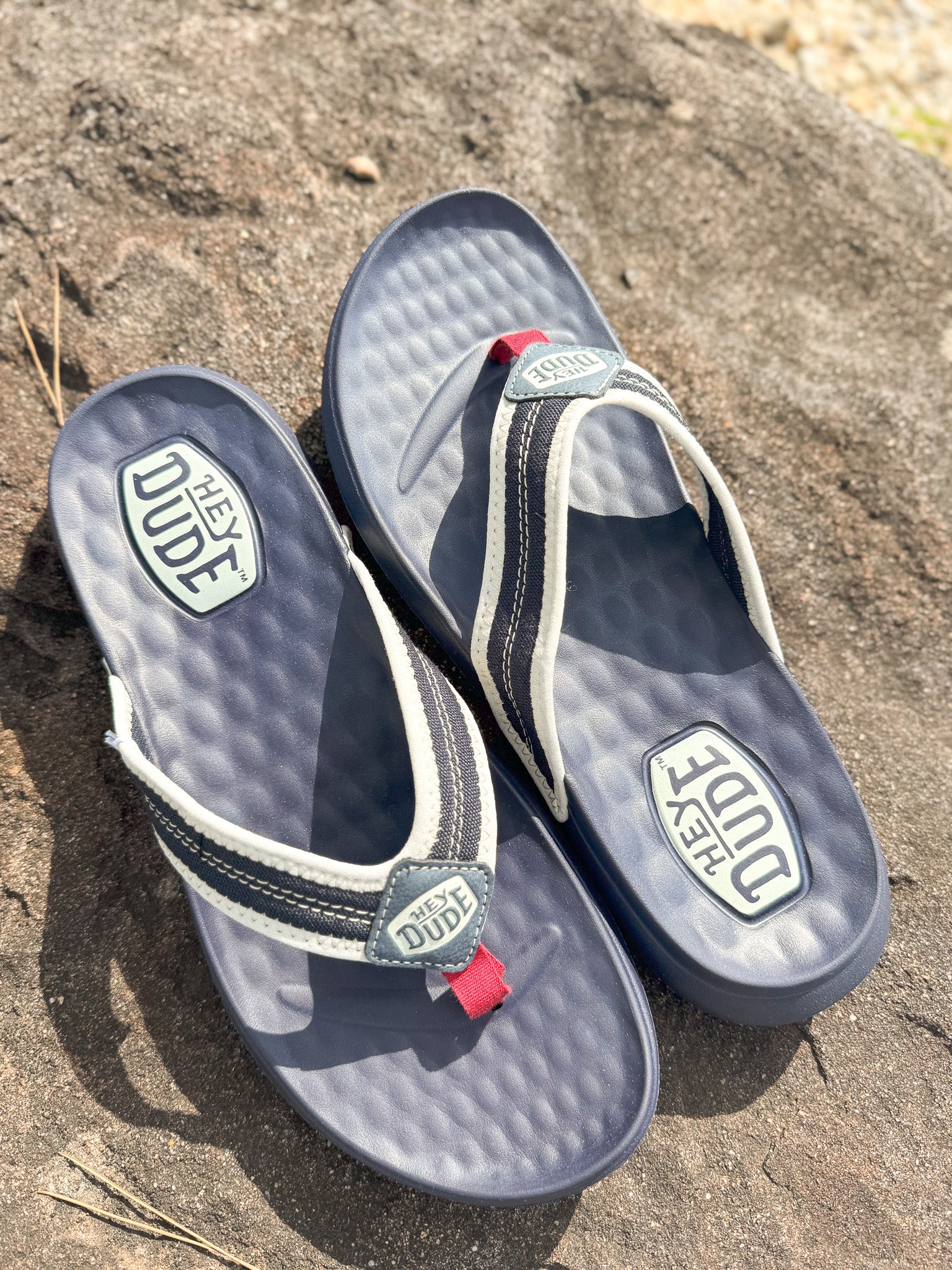 Men's Hey Dude Myers Flip Americana Navy Speckle