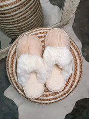 One Size Beige Slippers