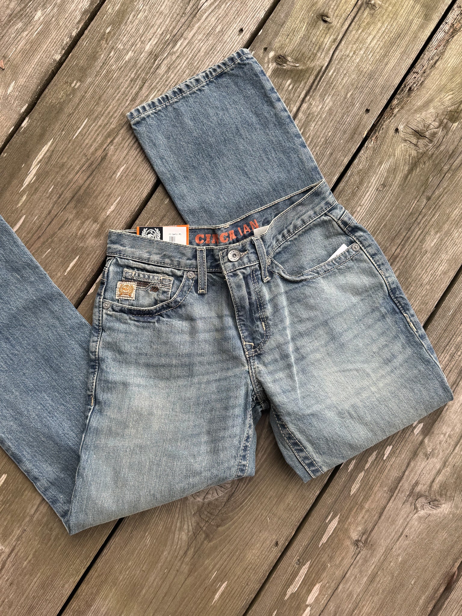 Men's Cinch Slim Fit Ian - Medium Stone Jeans