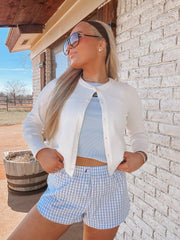 Local Girl Outfitters Periwinkle Cotton Boxer Shorts