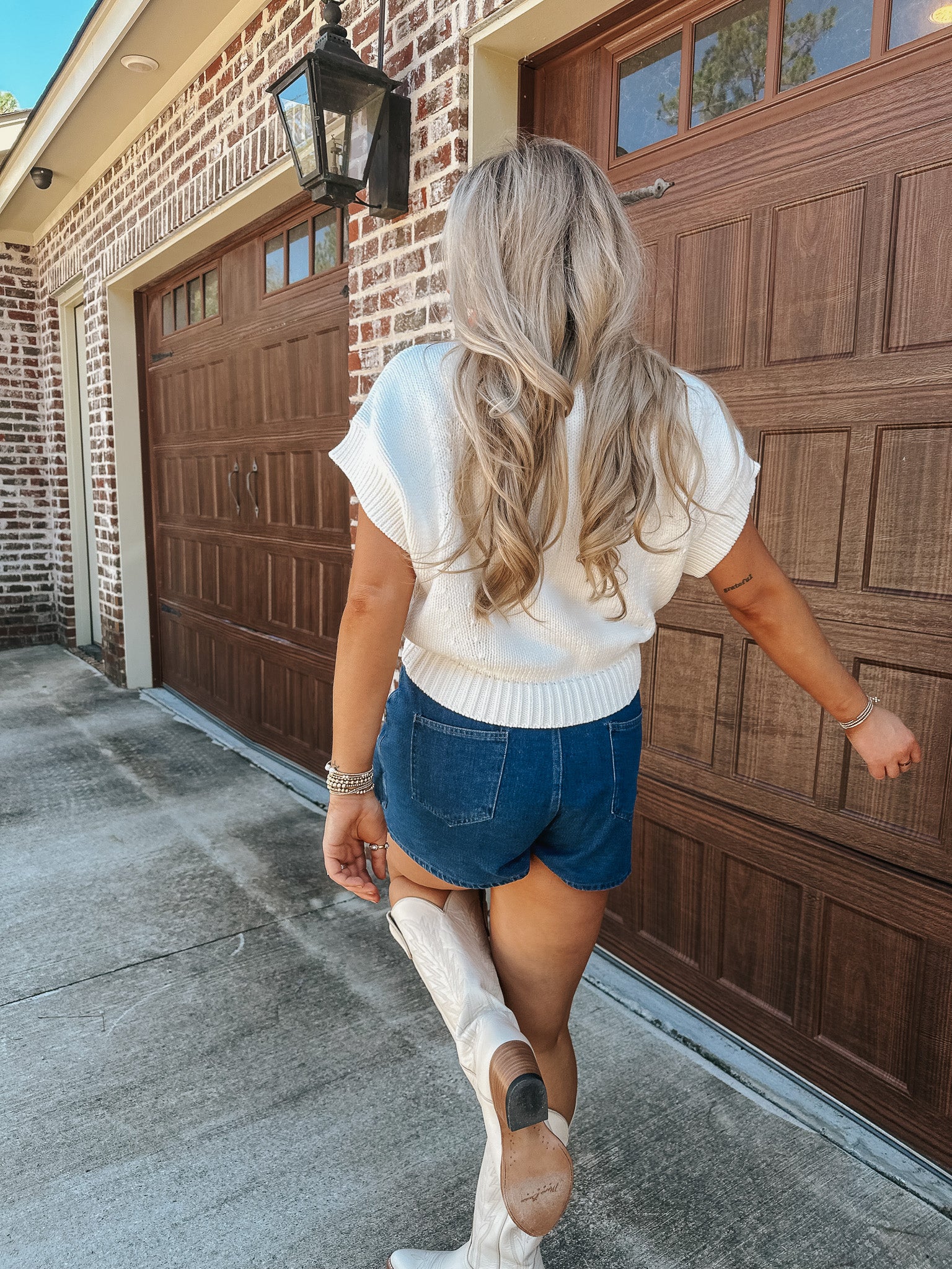 The Sloan Denim Skort