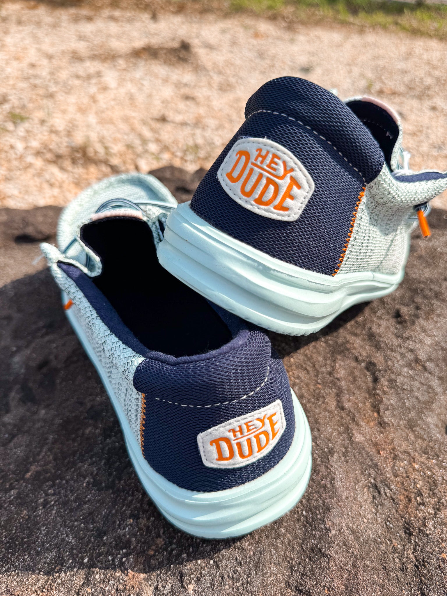 Men's Hey Dude Wally H2O Mesh Sky Blue