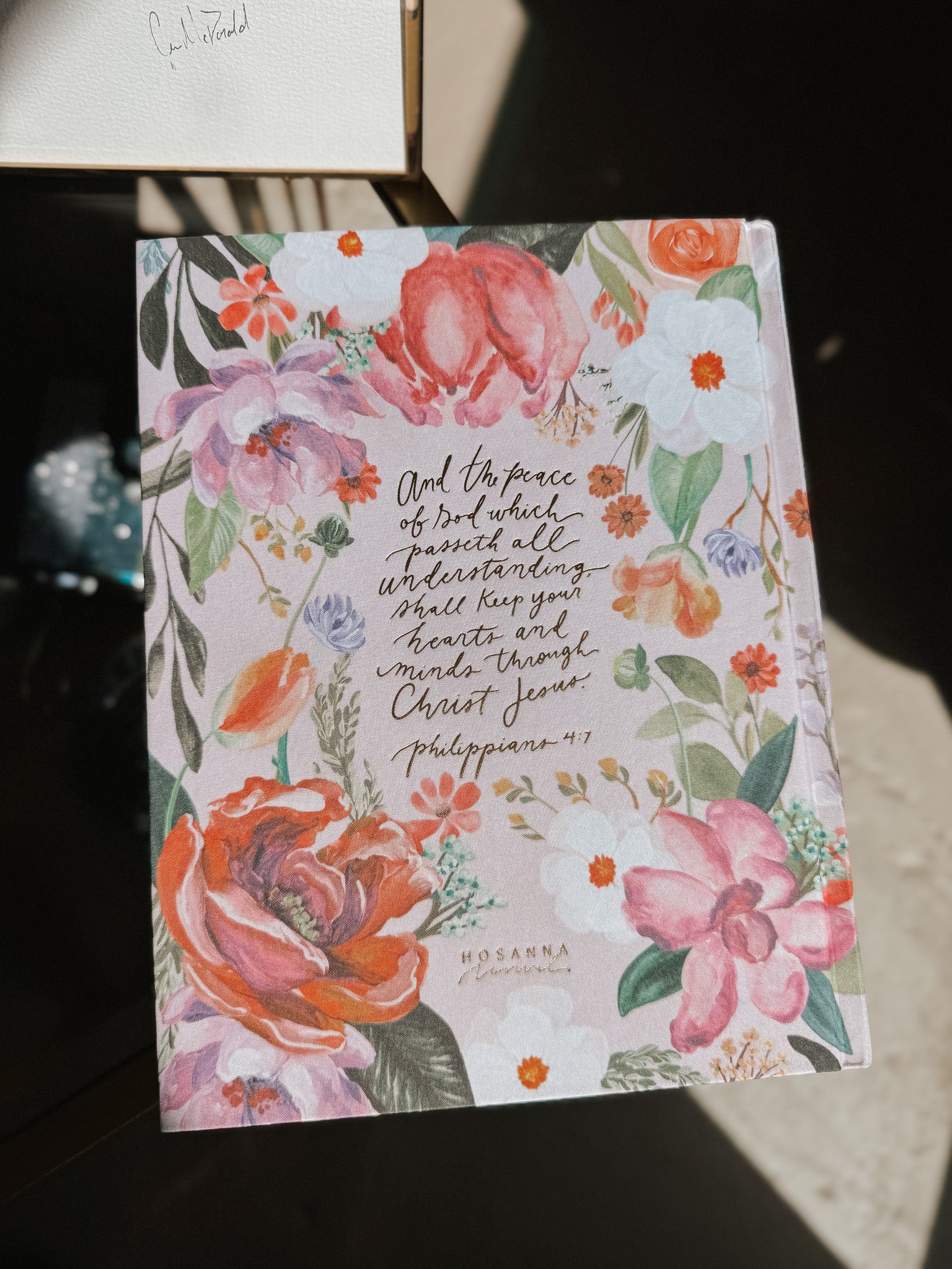 KJV Large Print Notetaking Bible: Charlotte Theme