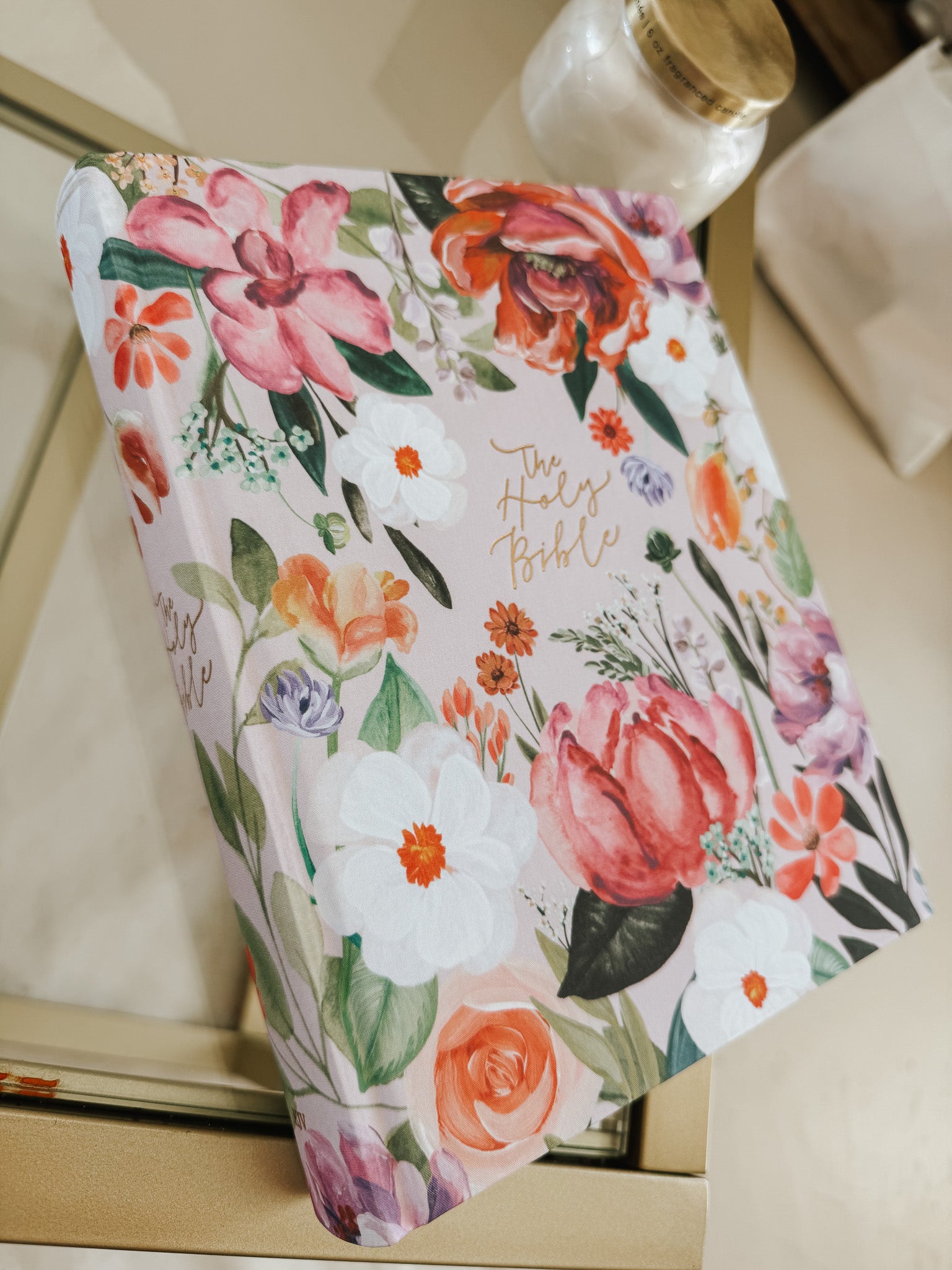 KJV Large Print Notetaking Bible: Charlotte Theme