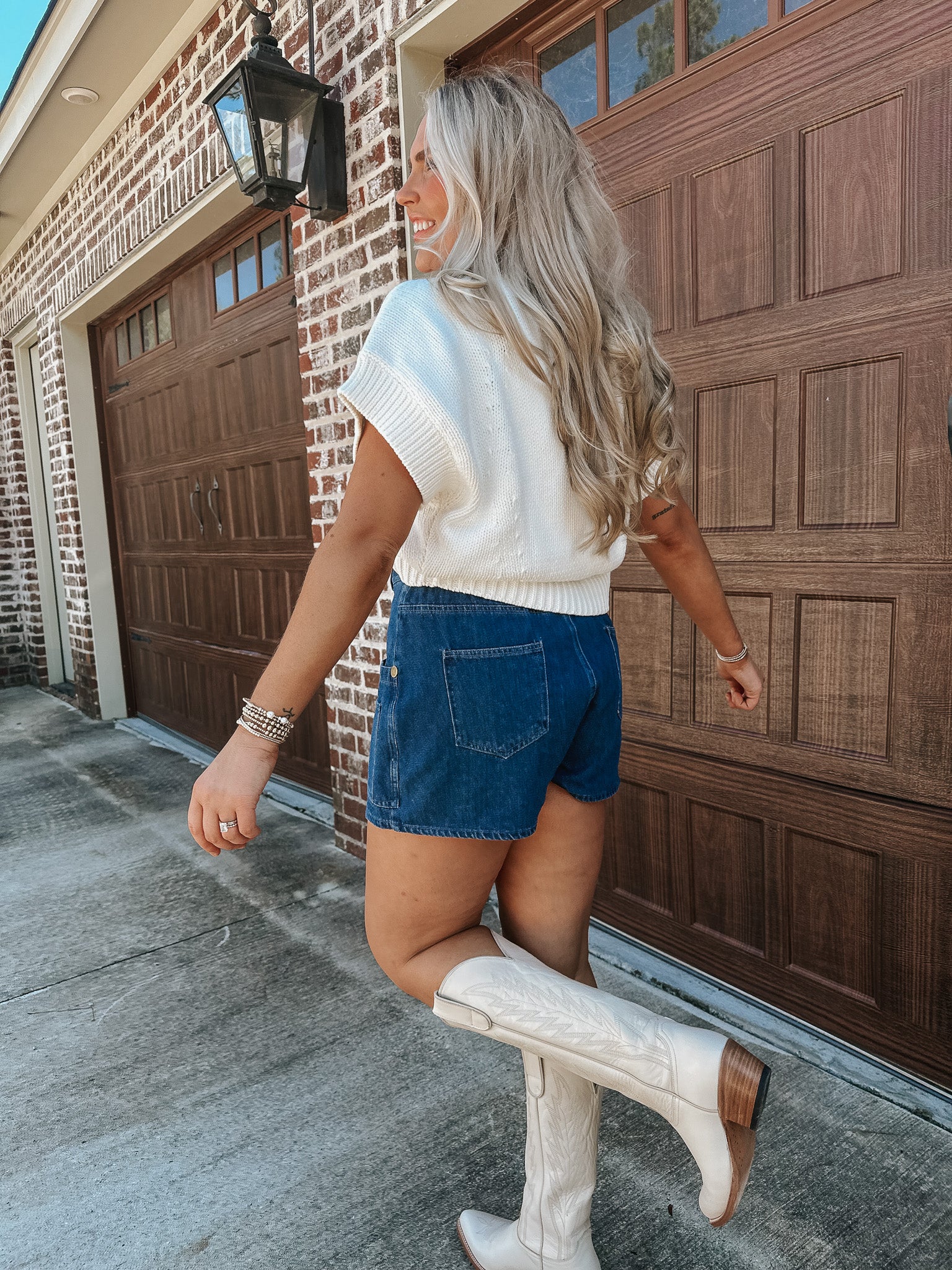 The Sloan Denim Skort