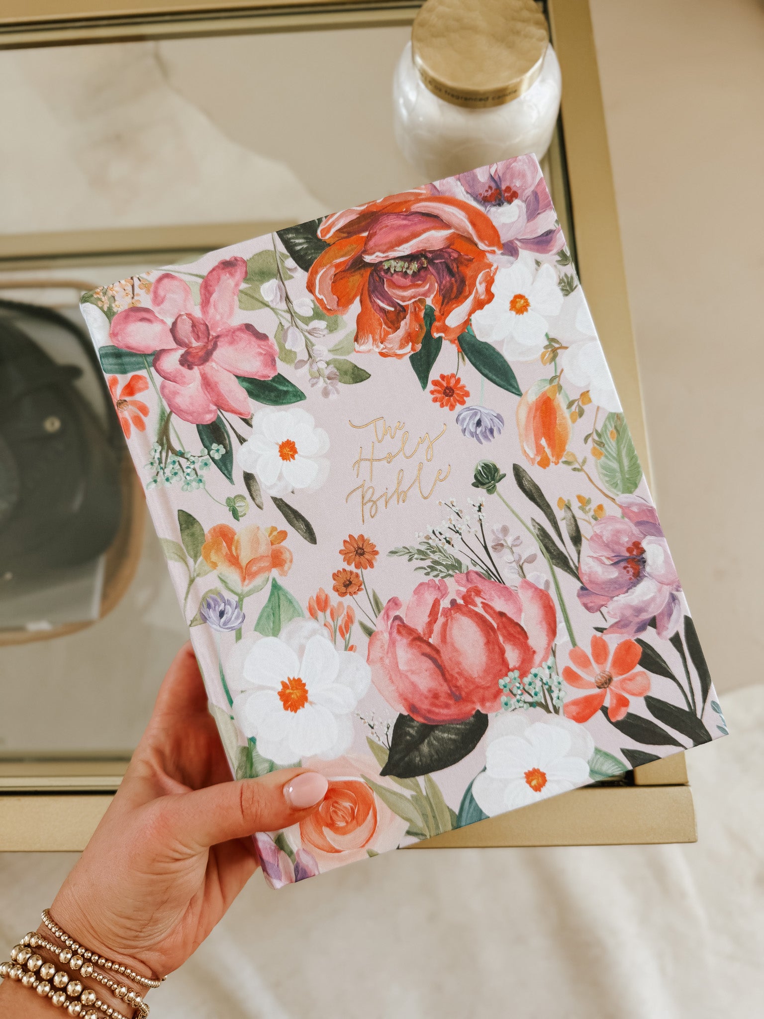 KJV Large Print Notetaking Bible: Charlotte Theme