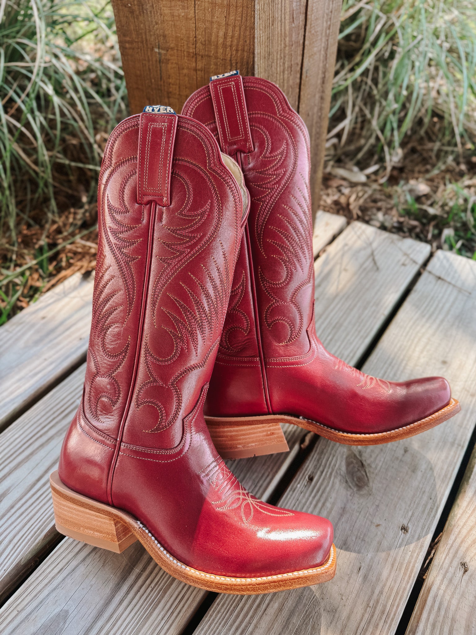 Women's Hyer 13" Leawood Red Boots