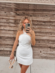 Talk Flirty to Me Pearl Dress