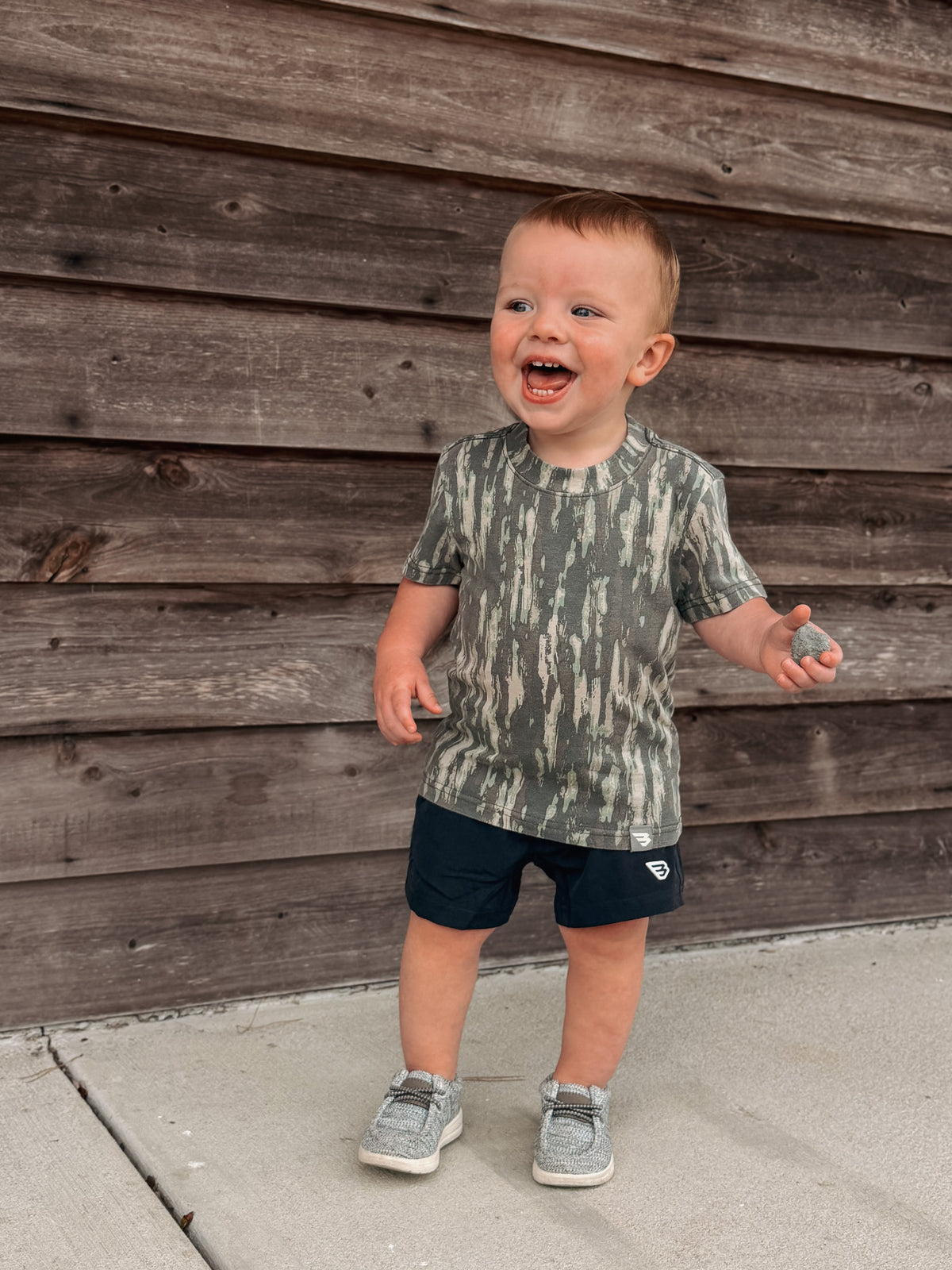 Burlebo | Toddler & Youth Vintage Washed T-Shirt - Midland Camo