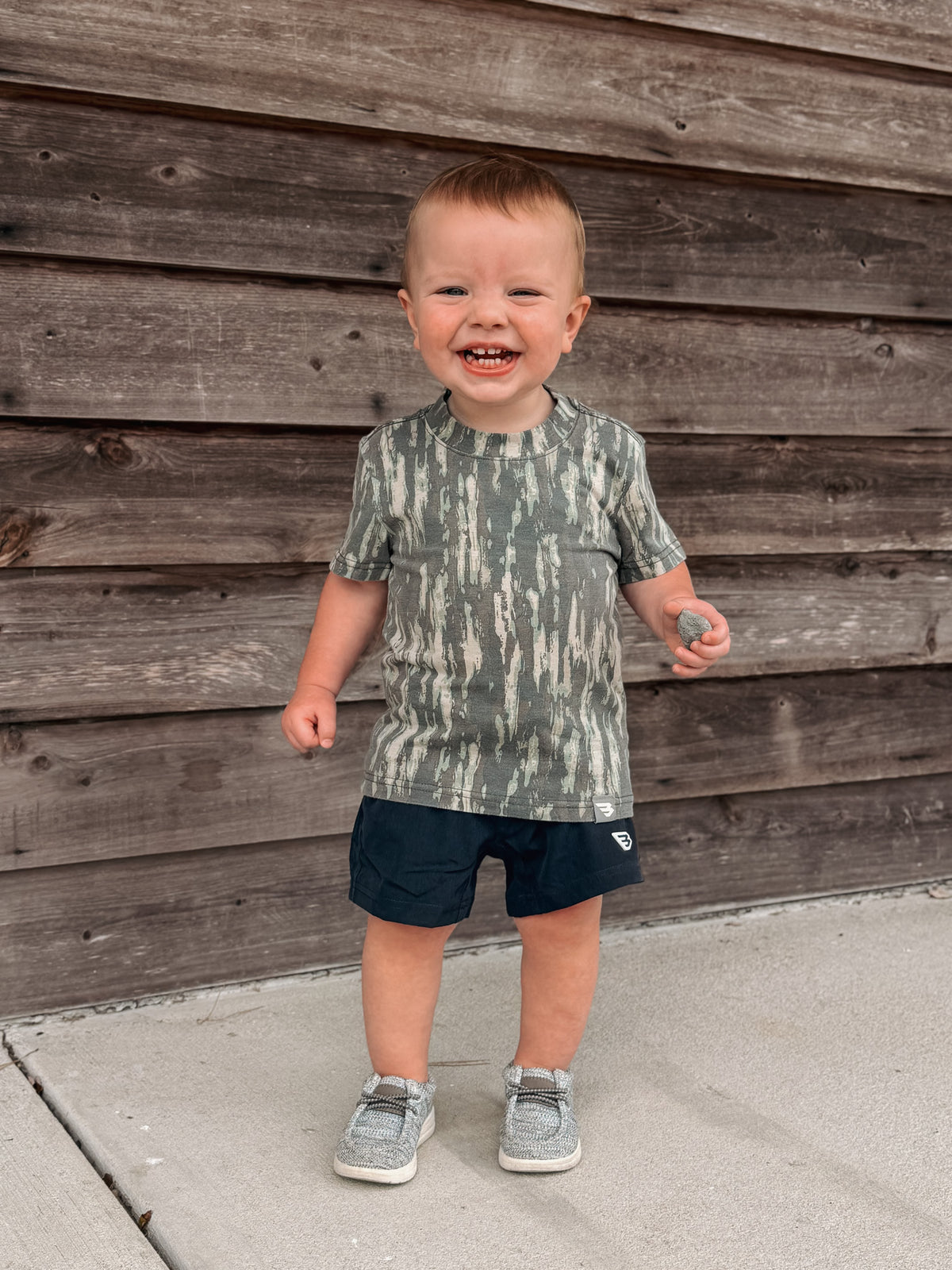 Burlebo | Toddler & Youth Vintage Washed T-Shirt - Midland Camo