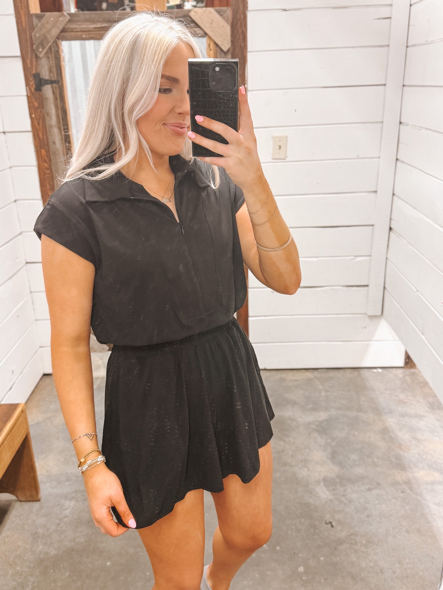 Sporty Spice Black Romper