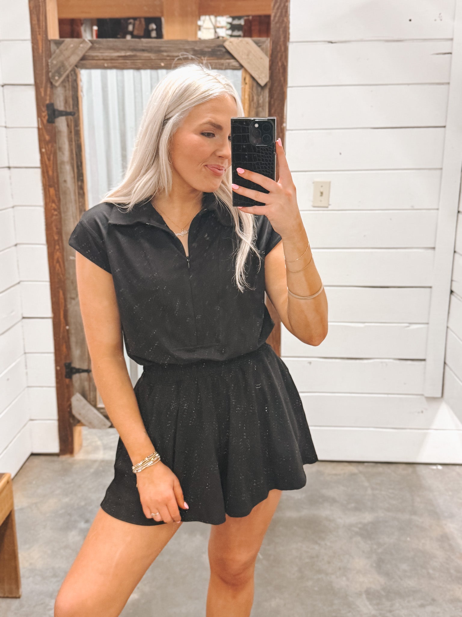 Sporty Spice Black Romper