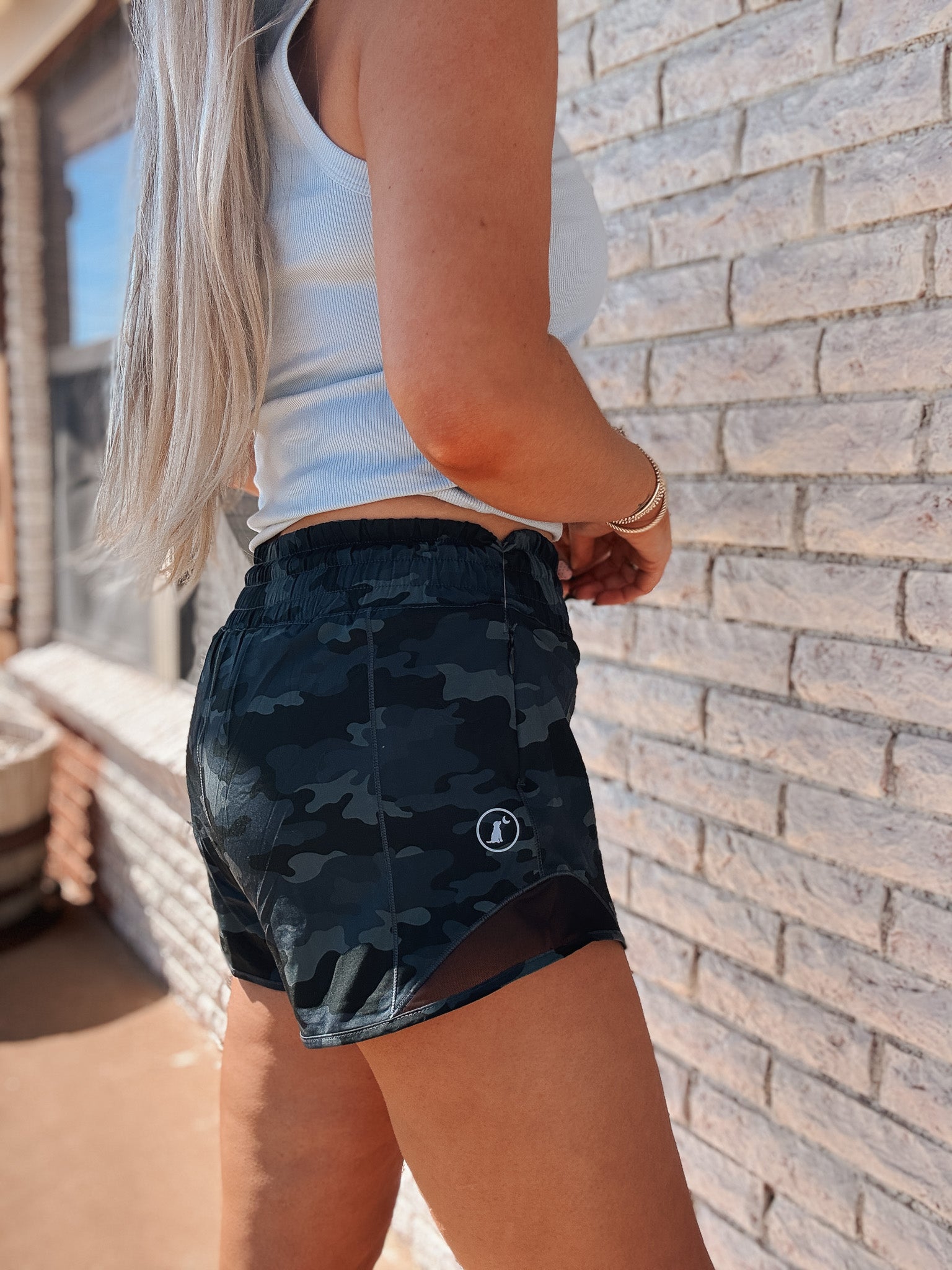 Local Girl Outfitters Vista Shorts in Multicam