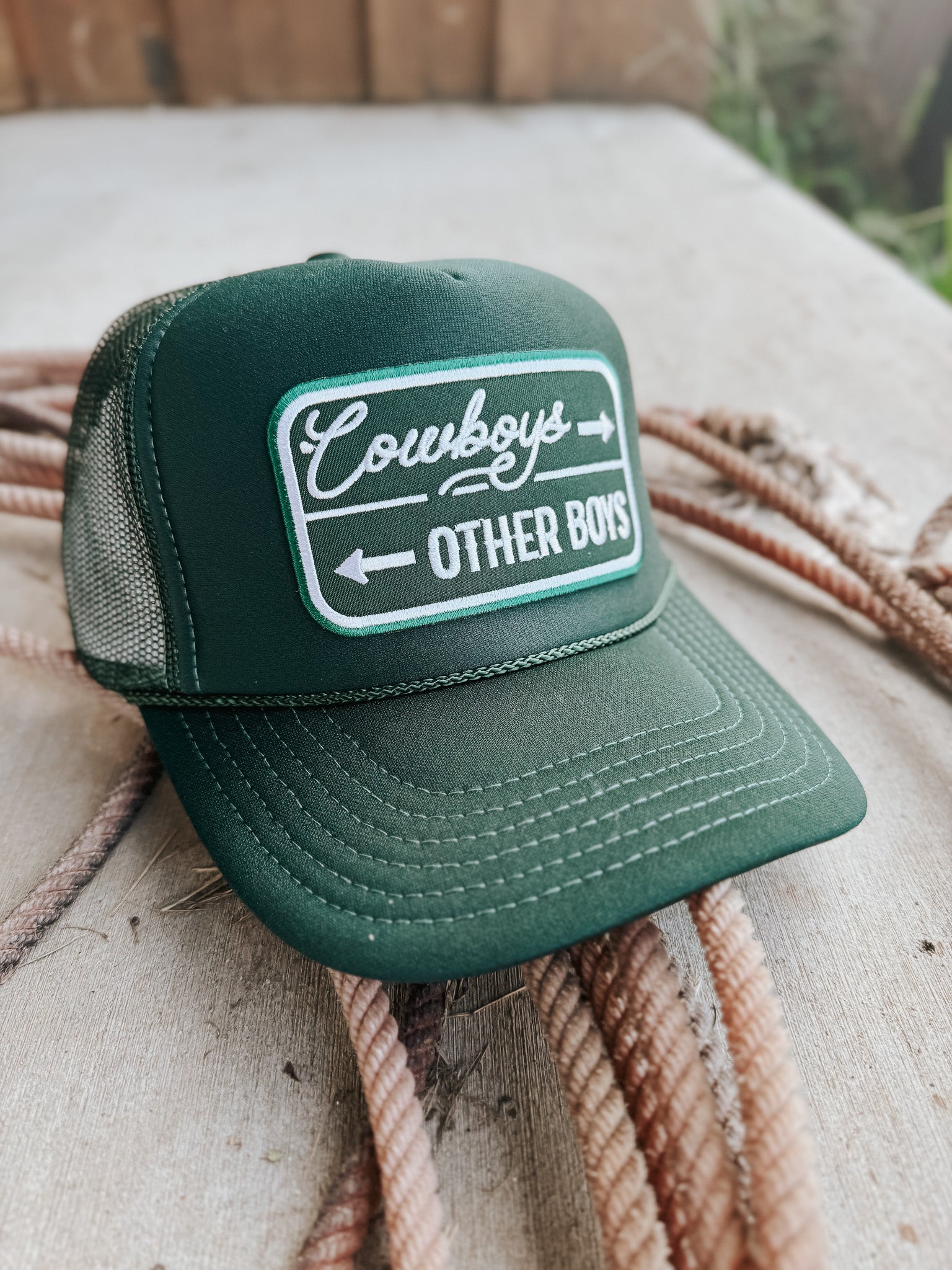 Cowboys > Other Boys Hunter Green Trucker Hat