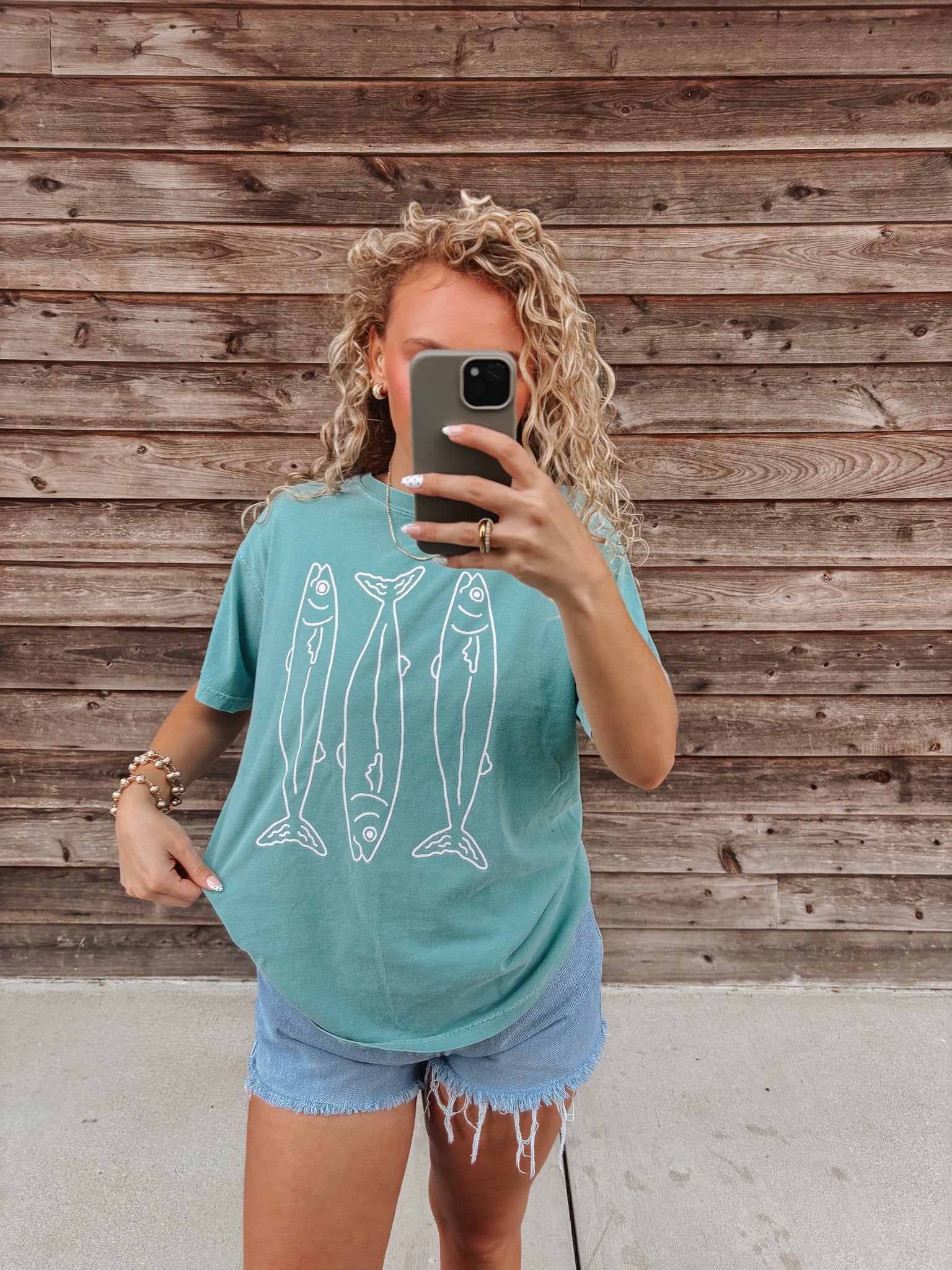 Let's Go Fishing Tee