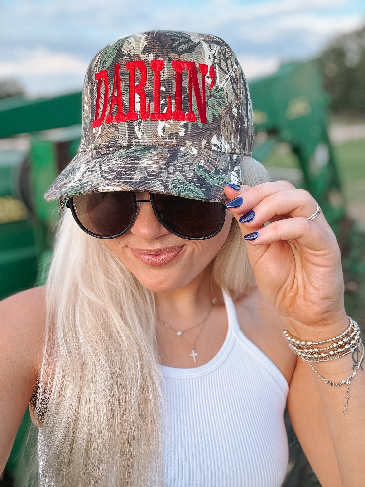 Darlin' Camo Trucker Hat