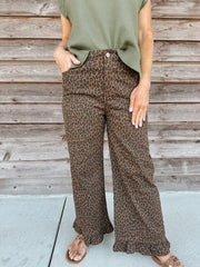 Wild But Chic Leopard Pants