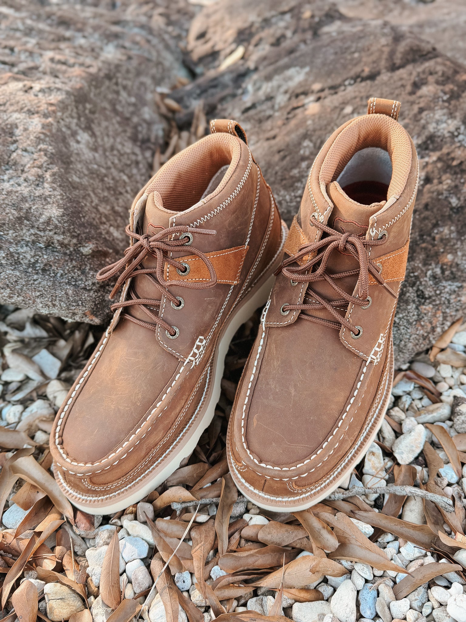 Men's Twisted X 4″ Wedge Sole Boots / Lace Up Shoes – Boot Country