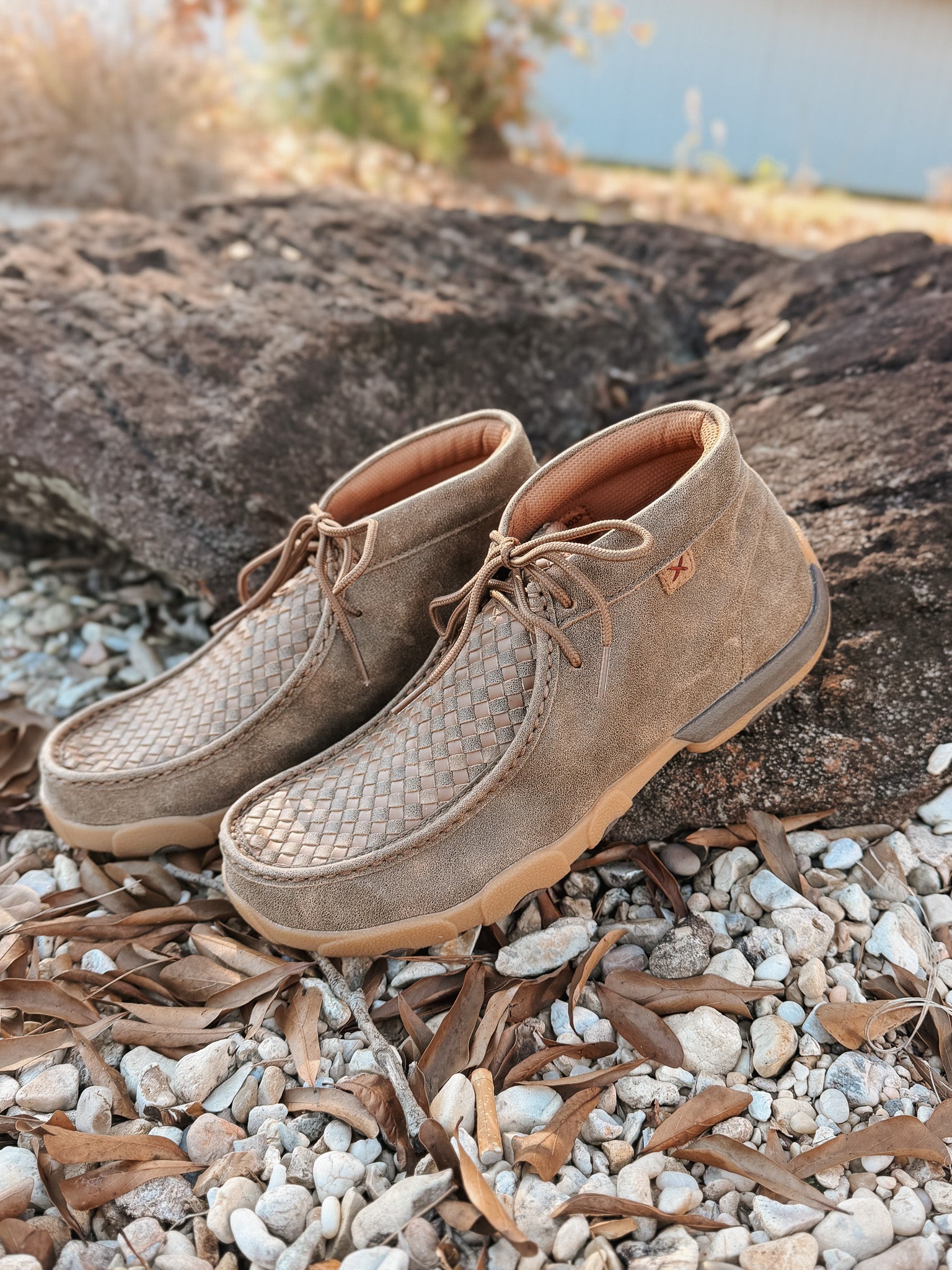Twisted X Men's Woven Chukka Driving Moc – Boot Country